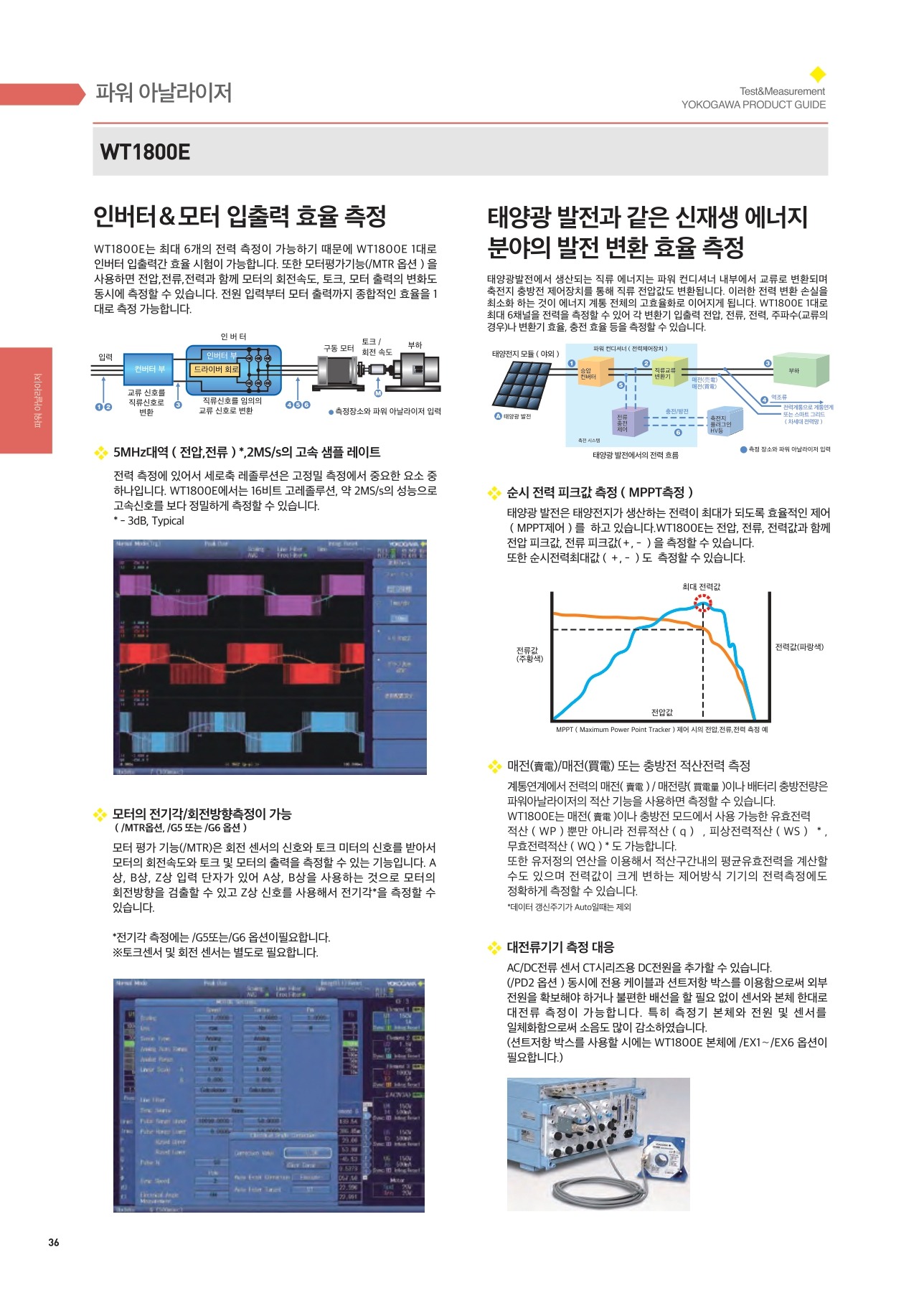 YOKOGAWA 요꼬가와 WT1805E –  파워 아날라이저 [WT1800E시리즈] - ()