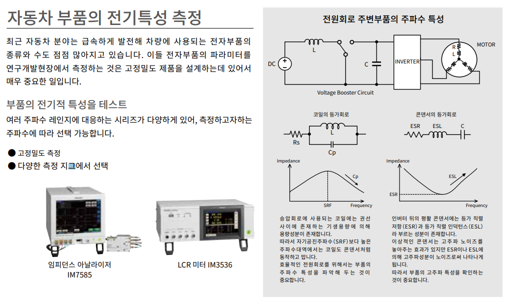 히오키 HIOKI IM3536 – LCR미터 (가격문의)