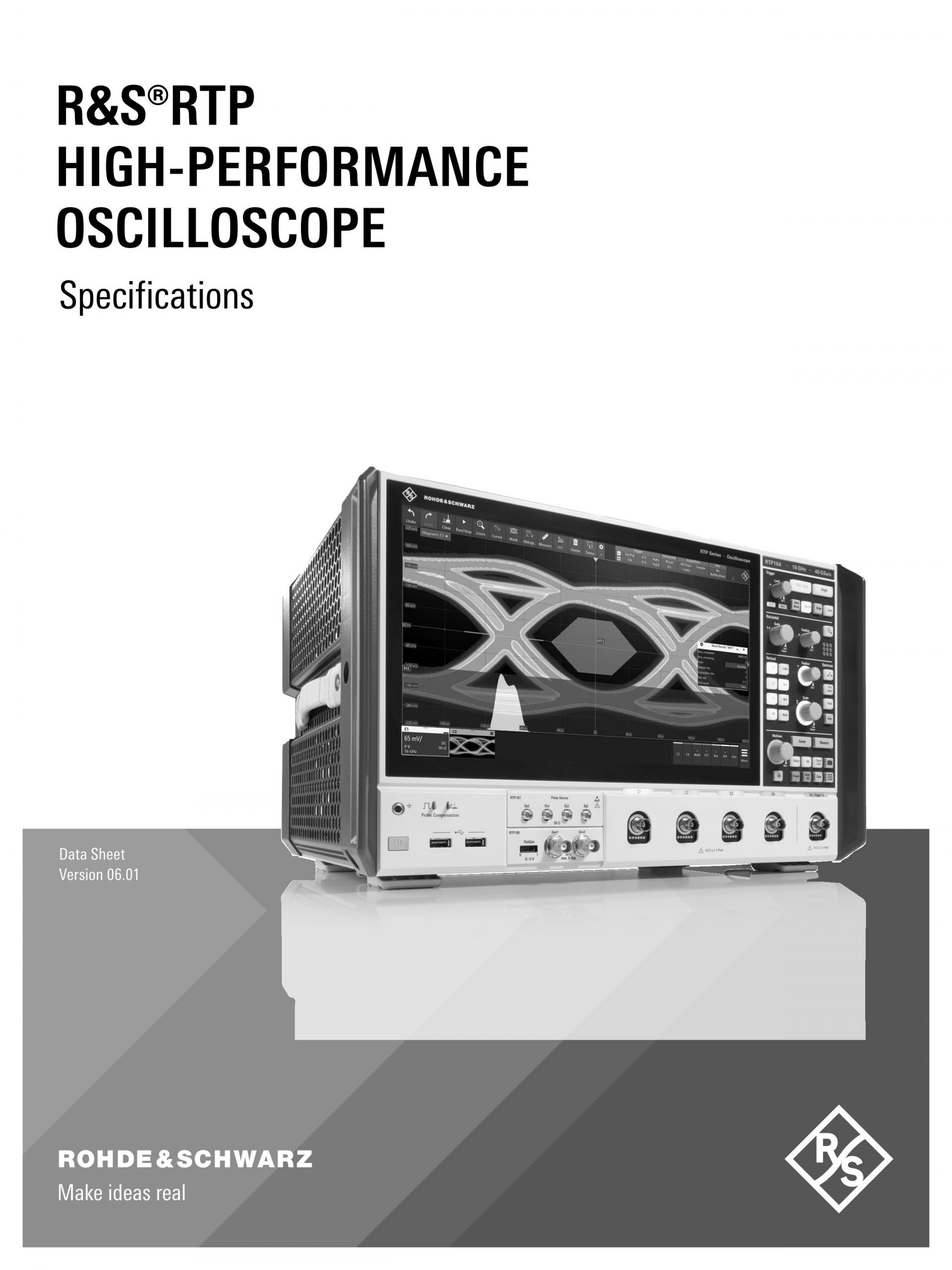 로데슈바르즈 ROHDE & SCHWARZ RTP 오실로스코프 (가격문의)