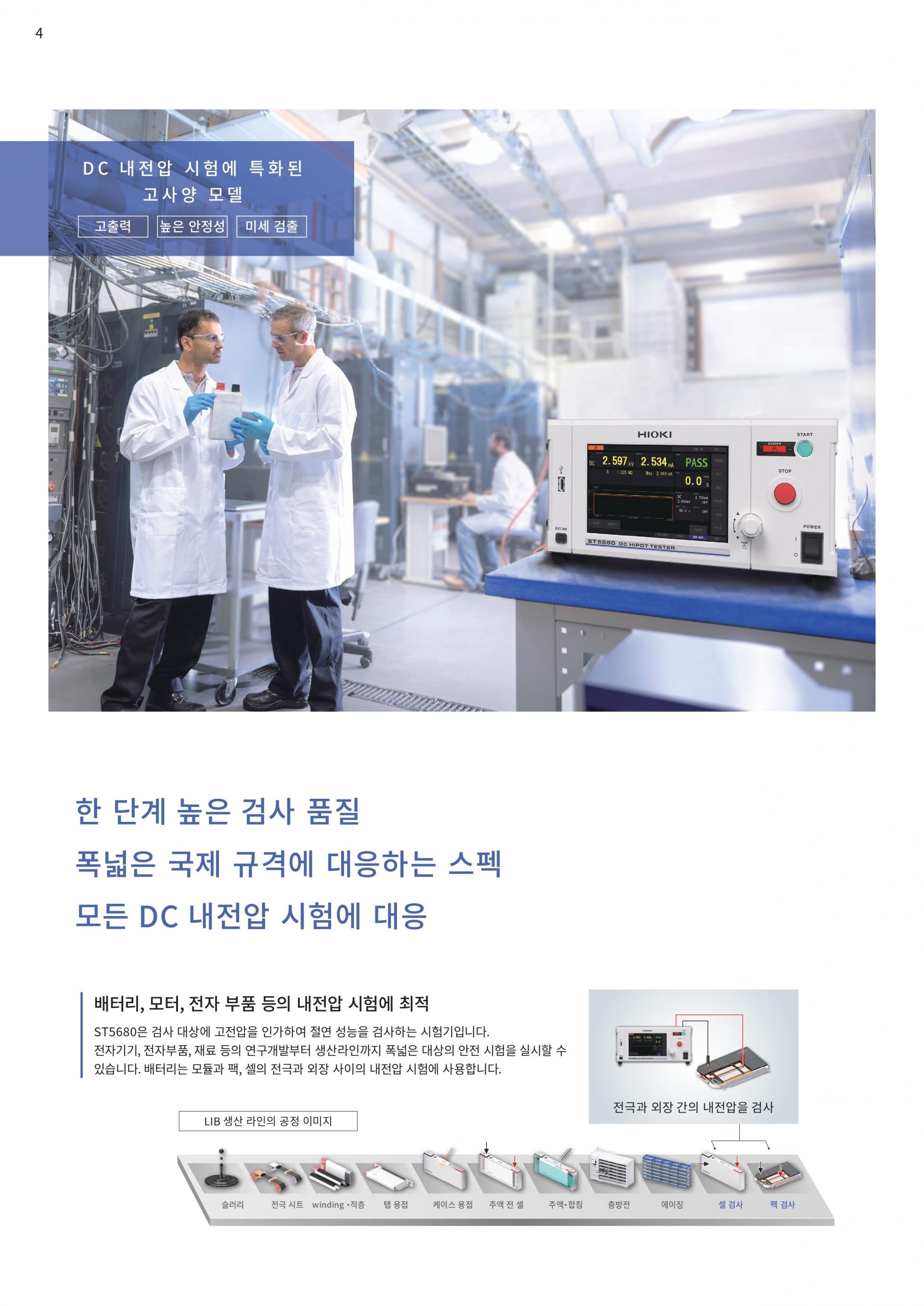 HIOKI 히오키 ST5680 DC 내전압 절연저항시험기 (가격문의)