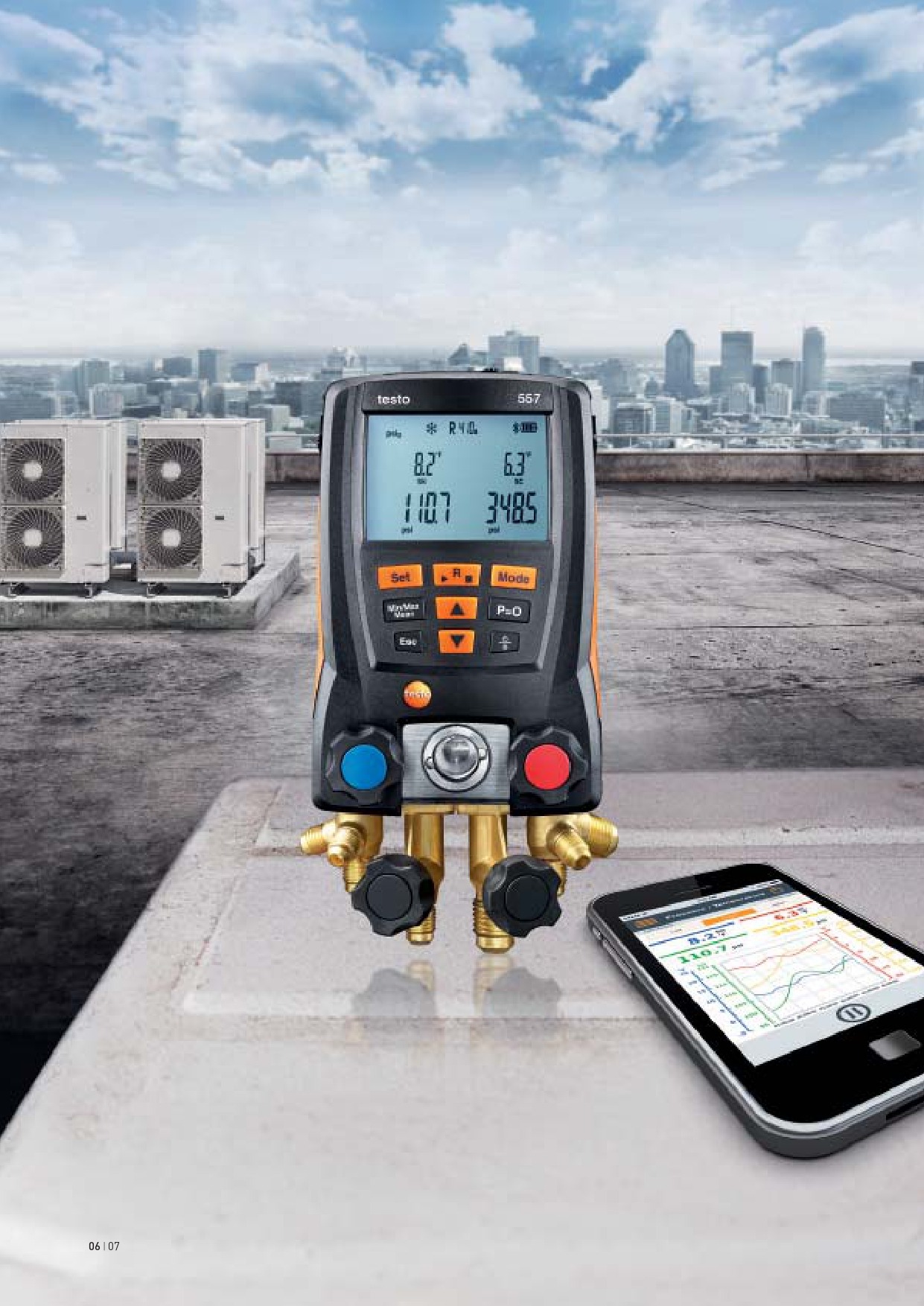 테스토 TESTO 570-1 디지털 매니폴드 게이지 ( 0563 5701 ) (가격문의) goodmansystem