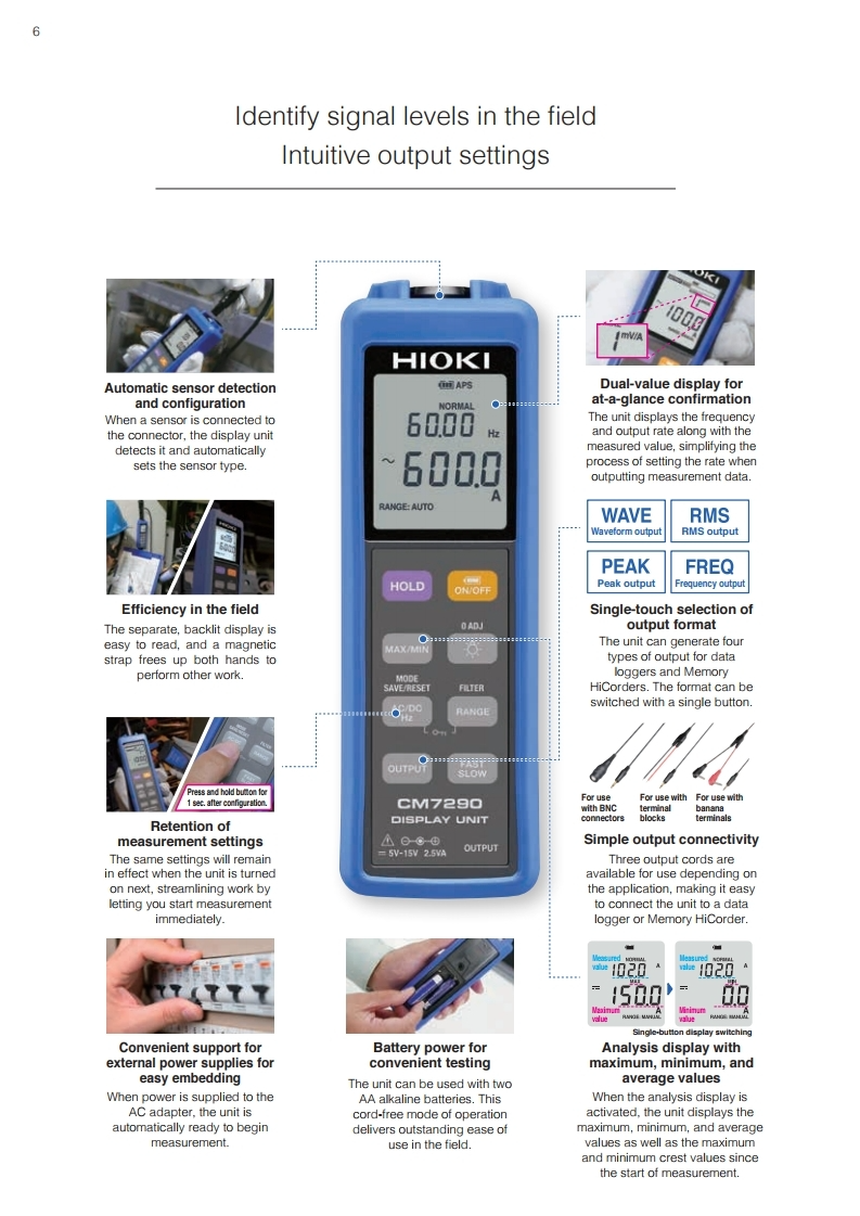 HIOKI 히오키 CT7631 AC/DC 커런트 센서 – 굿맨시스템 (가격문의)