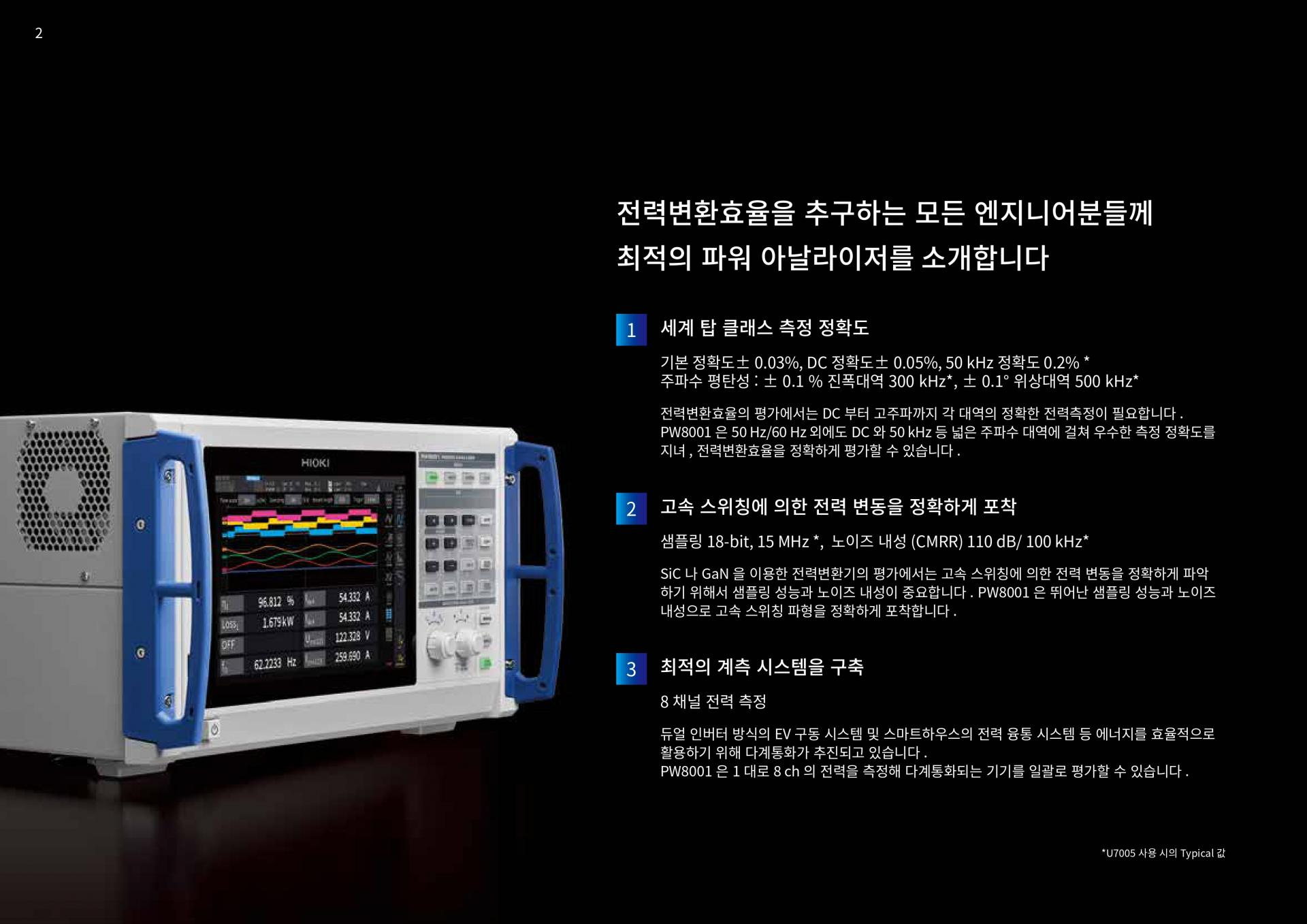 HIOKI 히오키 PW8001 파워 아날라이저 (가격문의)
