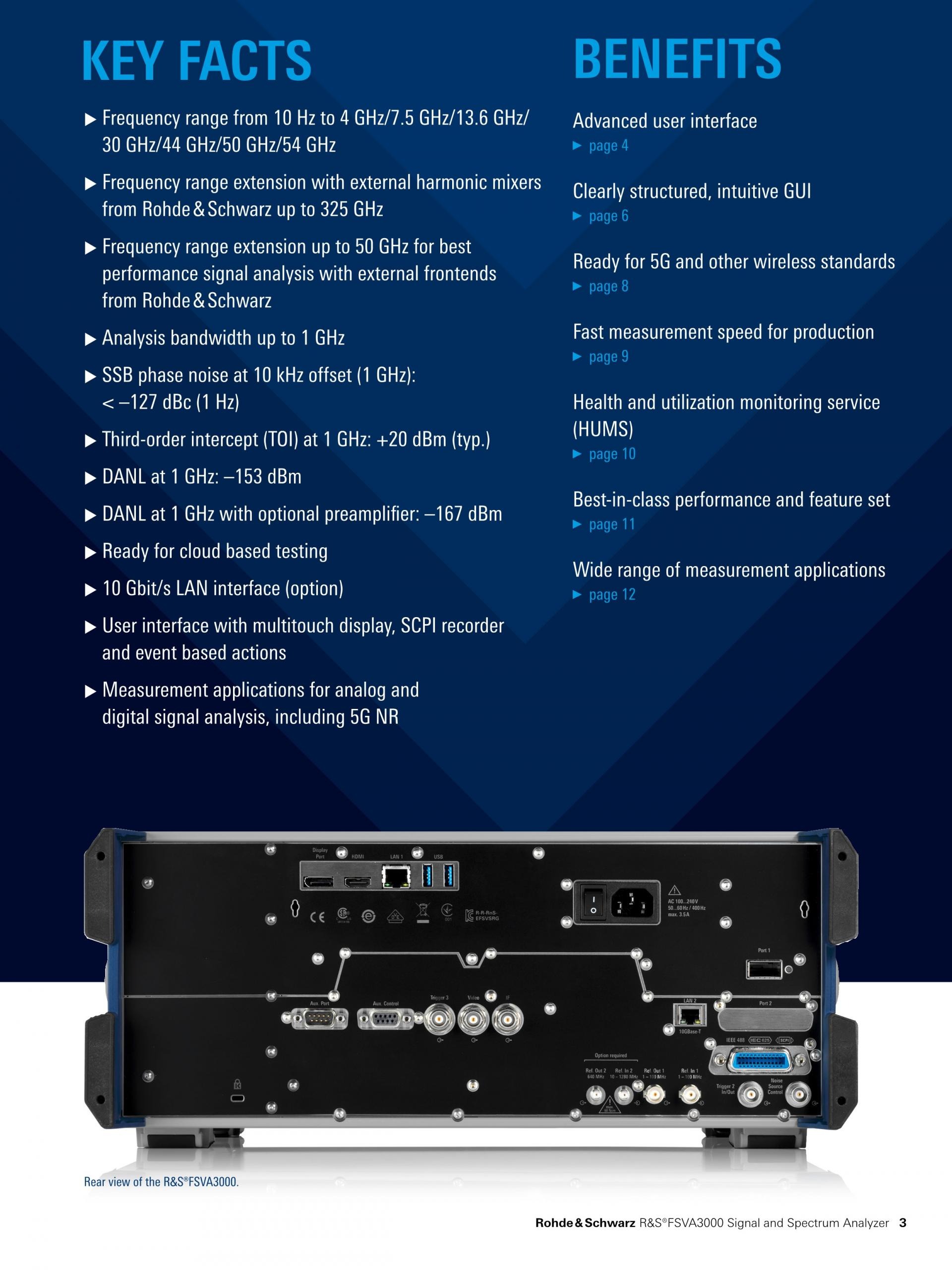 로데슈바르즈 ROHDE & SCHWARZ FSVA3000 신호 및 스펙트럼 분석기 (가격문의)