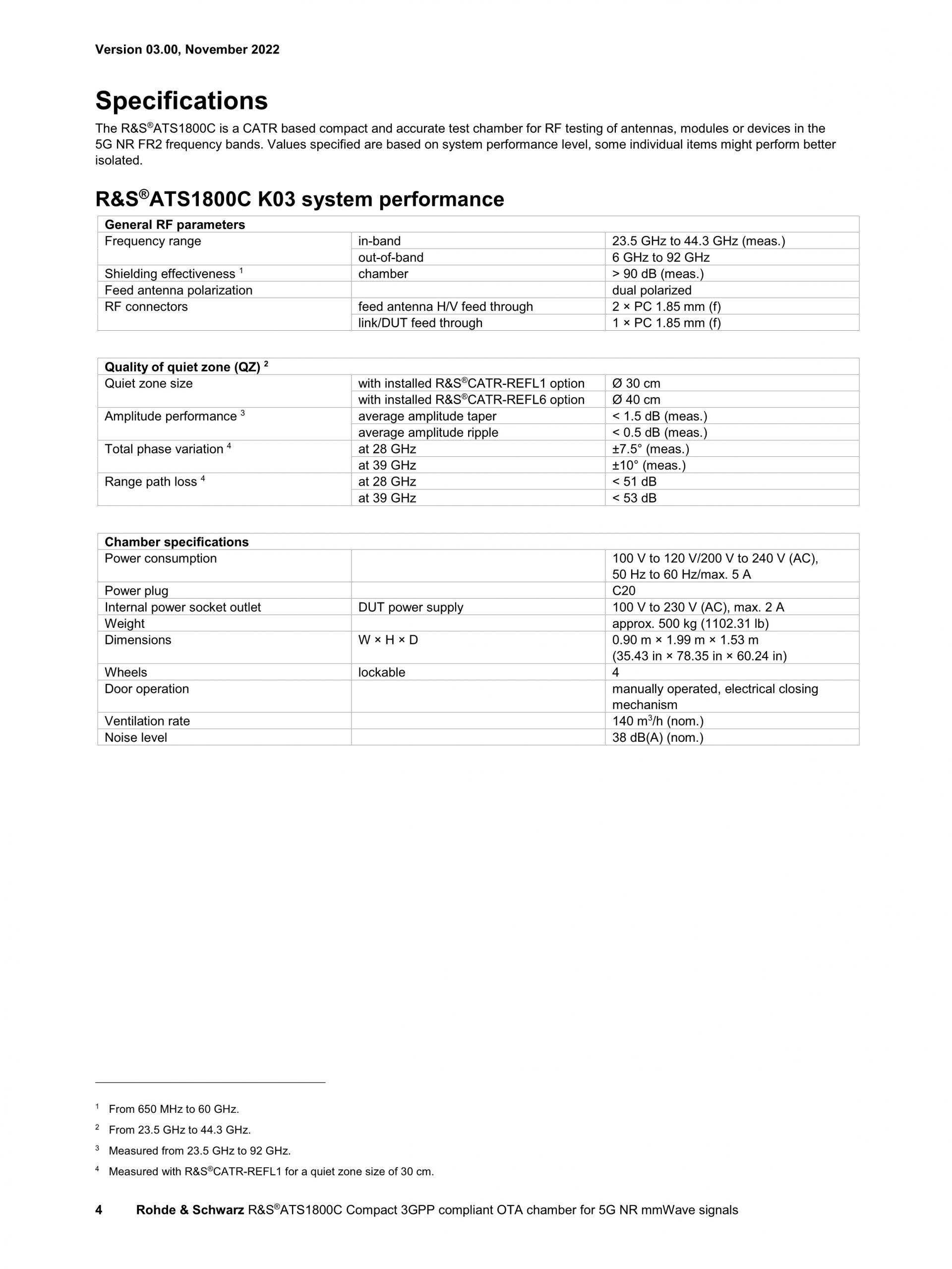 ROHDE & SCHWARZ 로데슈바르츠 로데슈바르즈 ATS1800C OTA챔버 (가격문의)