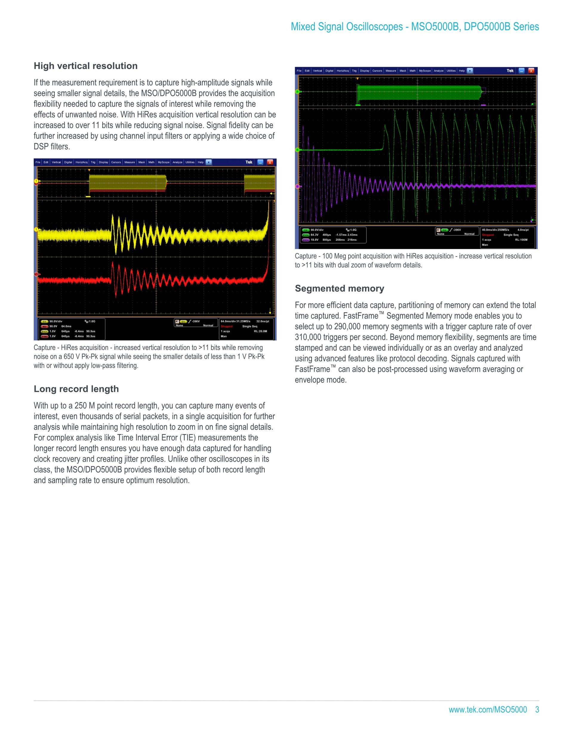 TEKTRONIX 텍트로닉스 MSO5054B 오실로스코프 (가격문의)