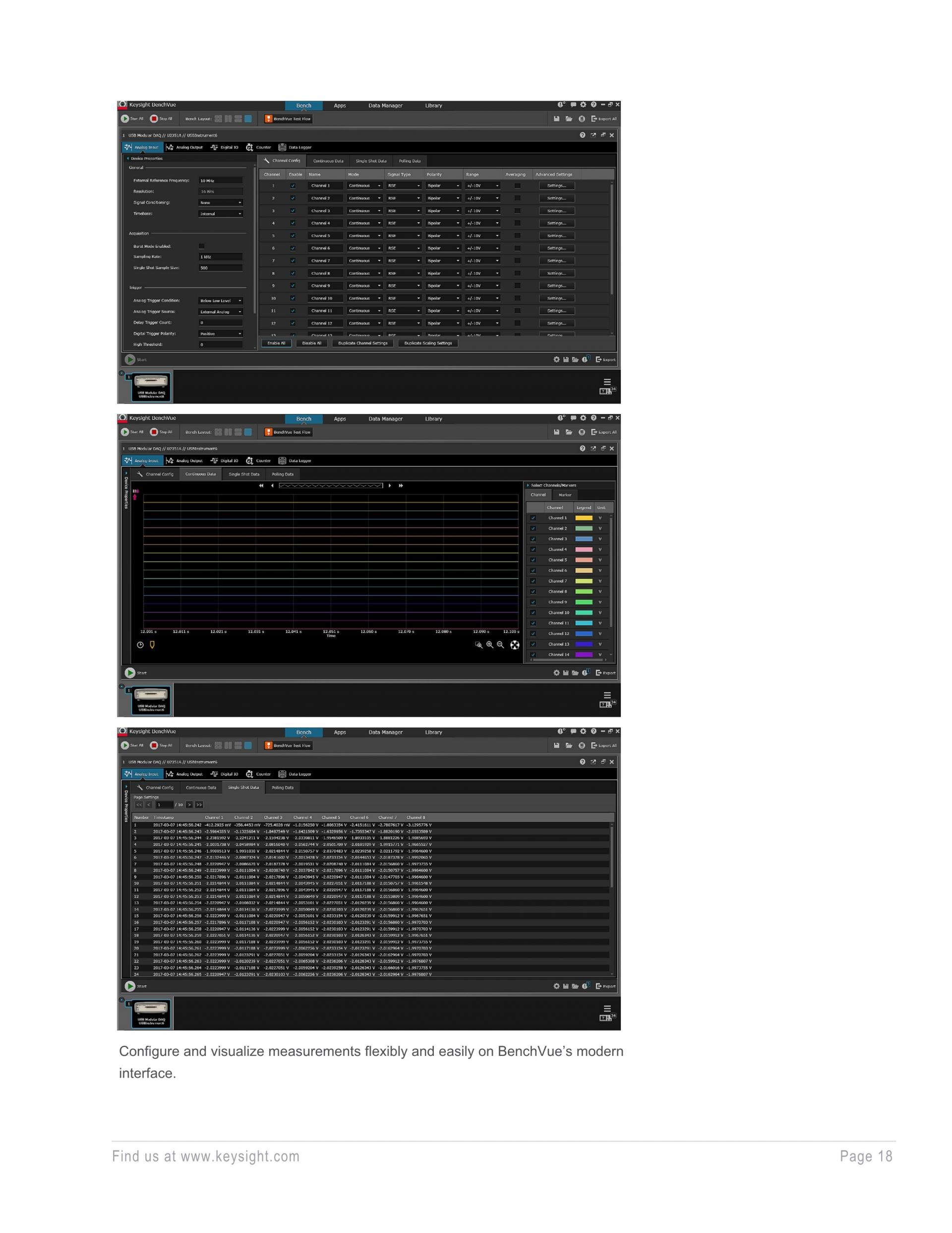 키사이트 KEYSIGHT U2331A 64채널 1 MSa/s USB 모듈러 다기능 데이터 수집