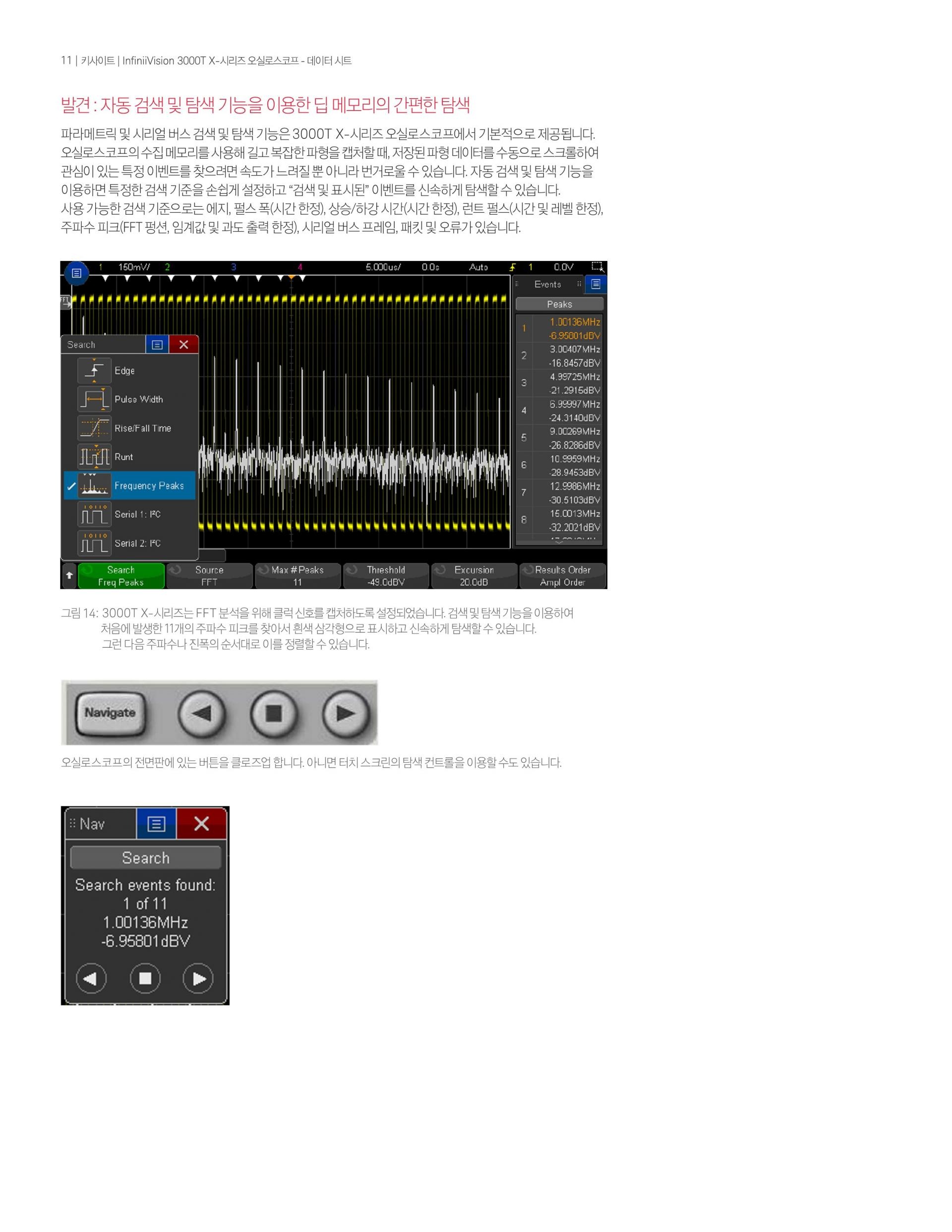 KEYSIGHT 키사이트 DSOX3024T 오실로스코프: 200 MHz, 아날로그 4채널 (가격문의) : 굿맨시스템