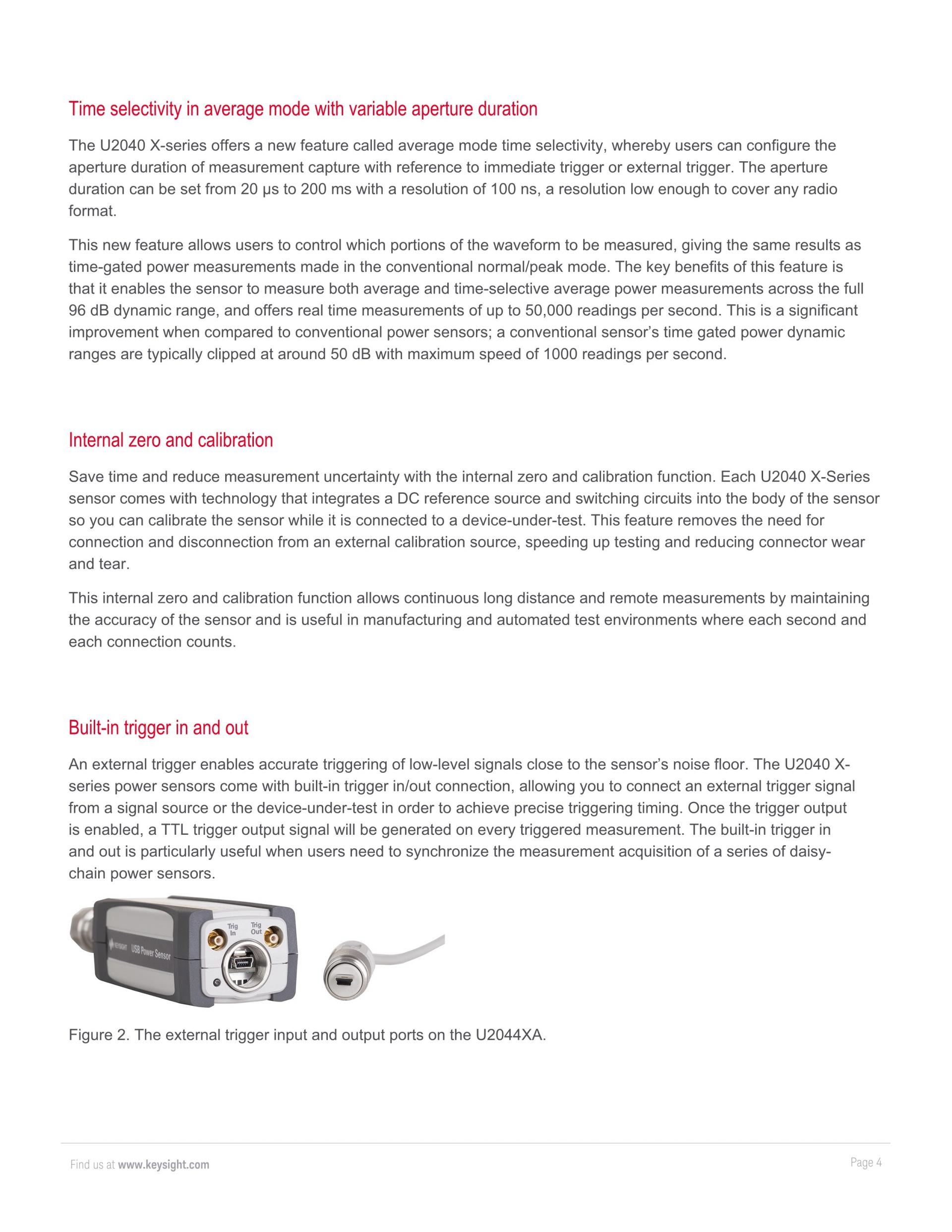 키사이트 KEYSIGHT U2049XA 10 MHz ~ 33 GHz LAN 피크 및 평균 전력 센서 – 굿맨시스템 (가격문의)