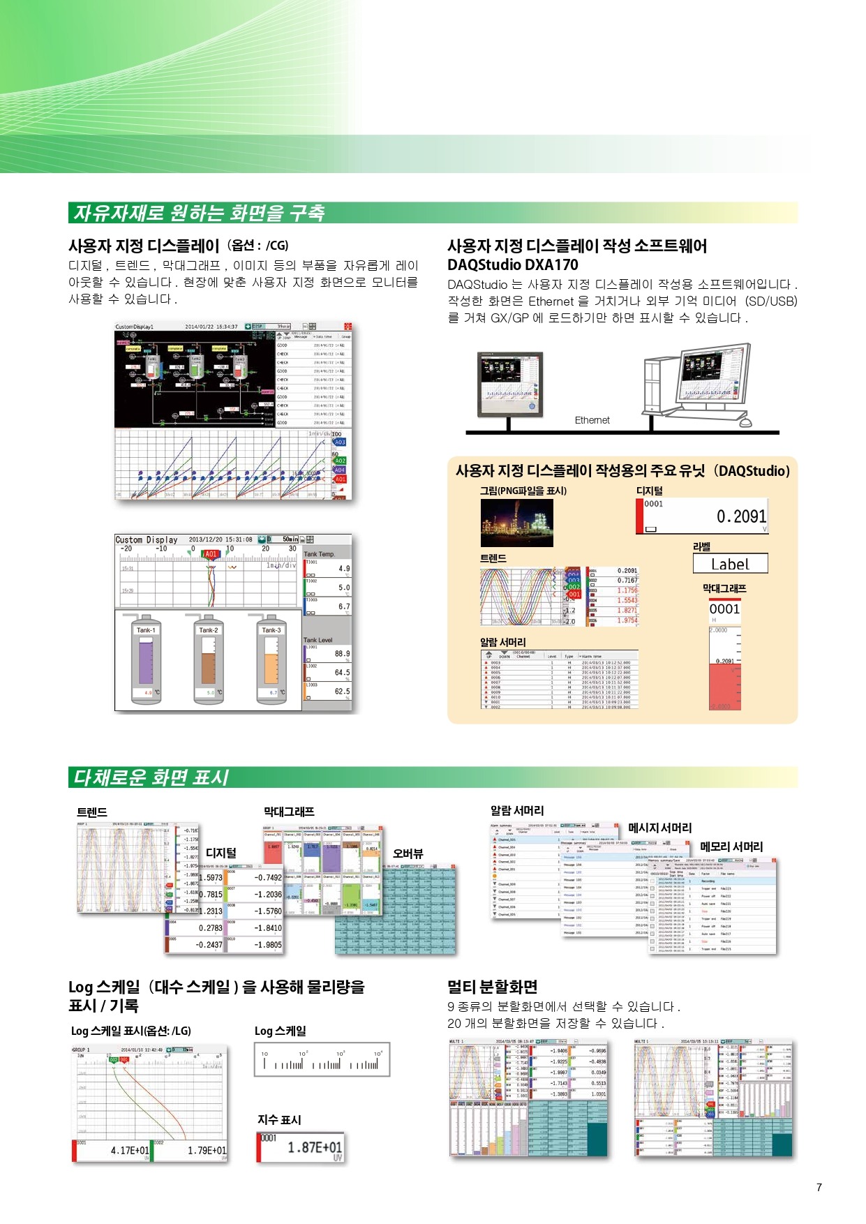 YOKOGAWA 요꼬가와 GP10 – SmartDAC+ GP시리즈 (Max.100ch) (가격문의)