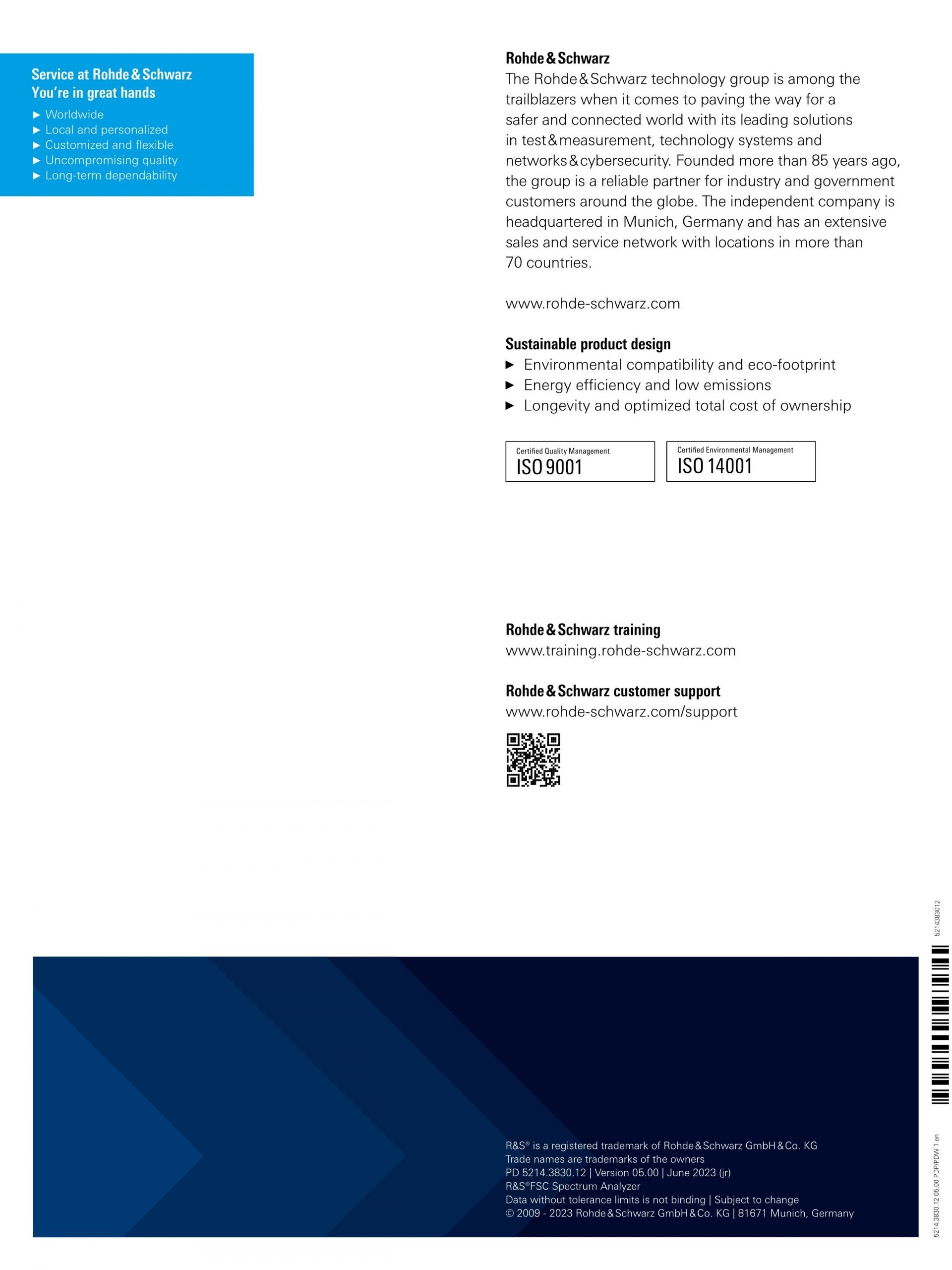 ROHDE & SCHWARZ 로데슈바르츠 로데슈바르즈 - FSC 스펙트럼 분석기 (가격문의)