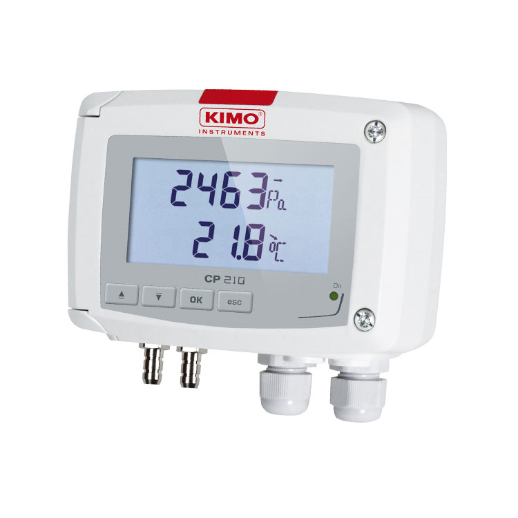 키모 KIMO CP210 (SQR) 압력/풍압/풍속 트랜스미터