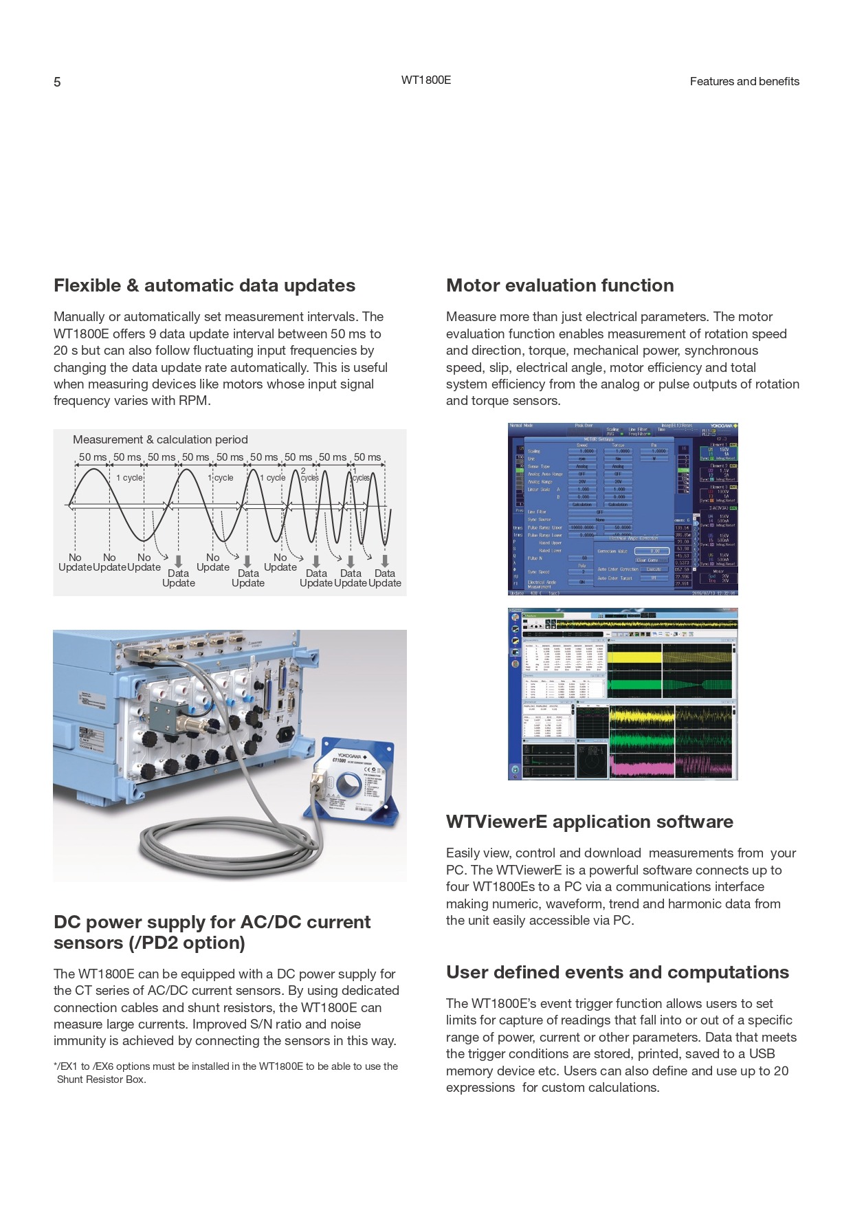 YOKOGAWA 요꼬가와 WT1805E – 파워 아날라이저 [WT1800E시리즈] - (가격문의)