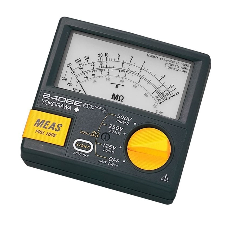 YOKOGAWA 요꼬가와 2406E 시리즈 아날로그 절연저항계