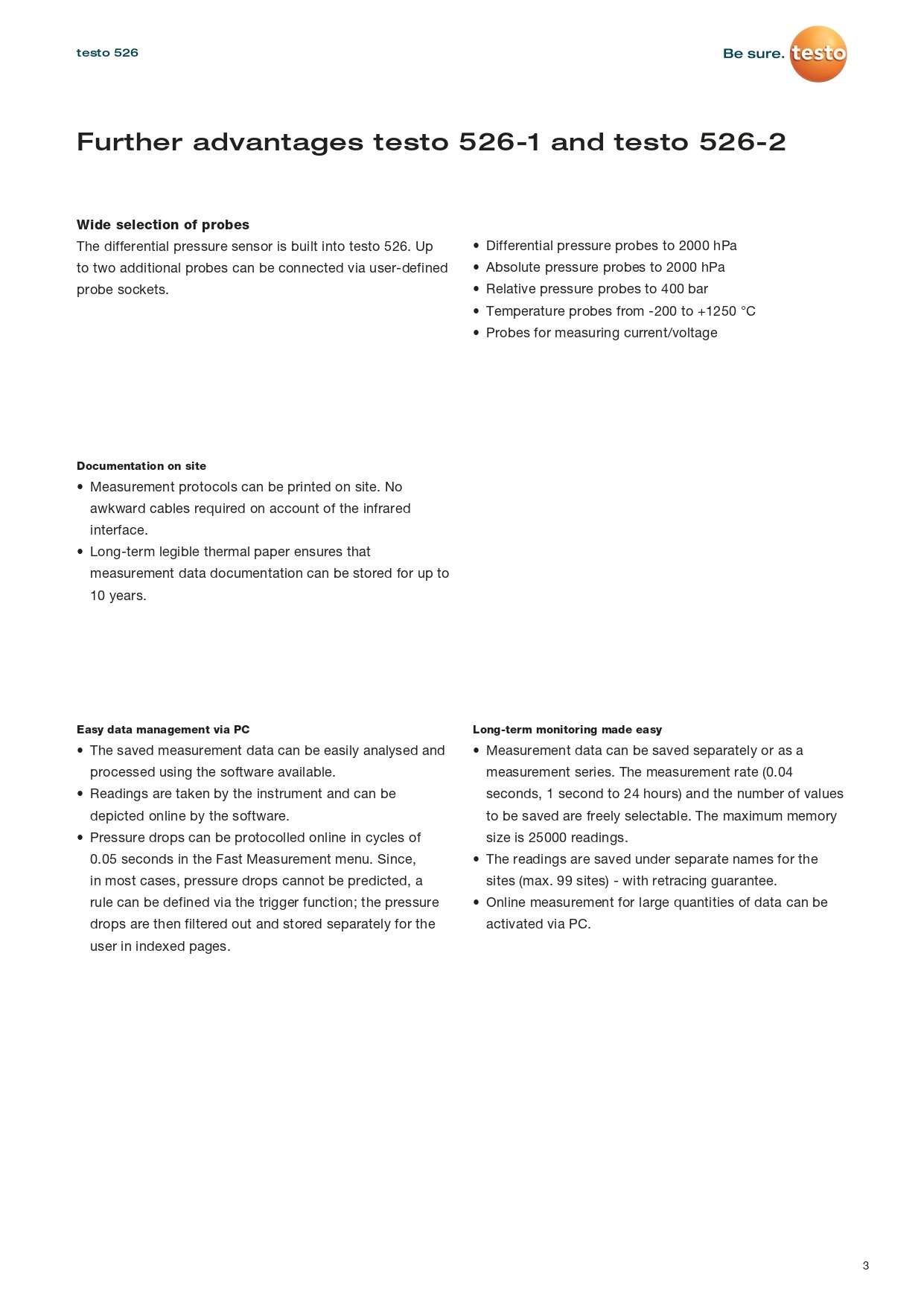 테스토 TESTO 526-2 압력계 ( 0560 5281 ) (가격문의)