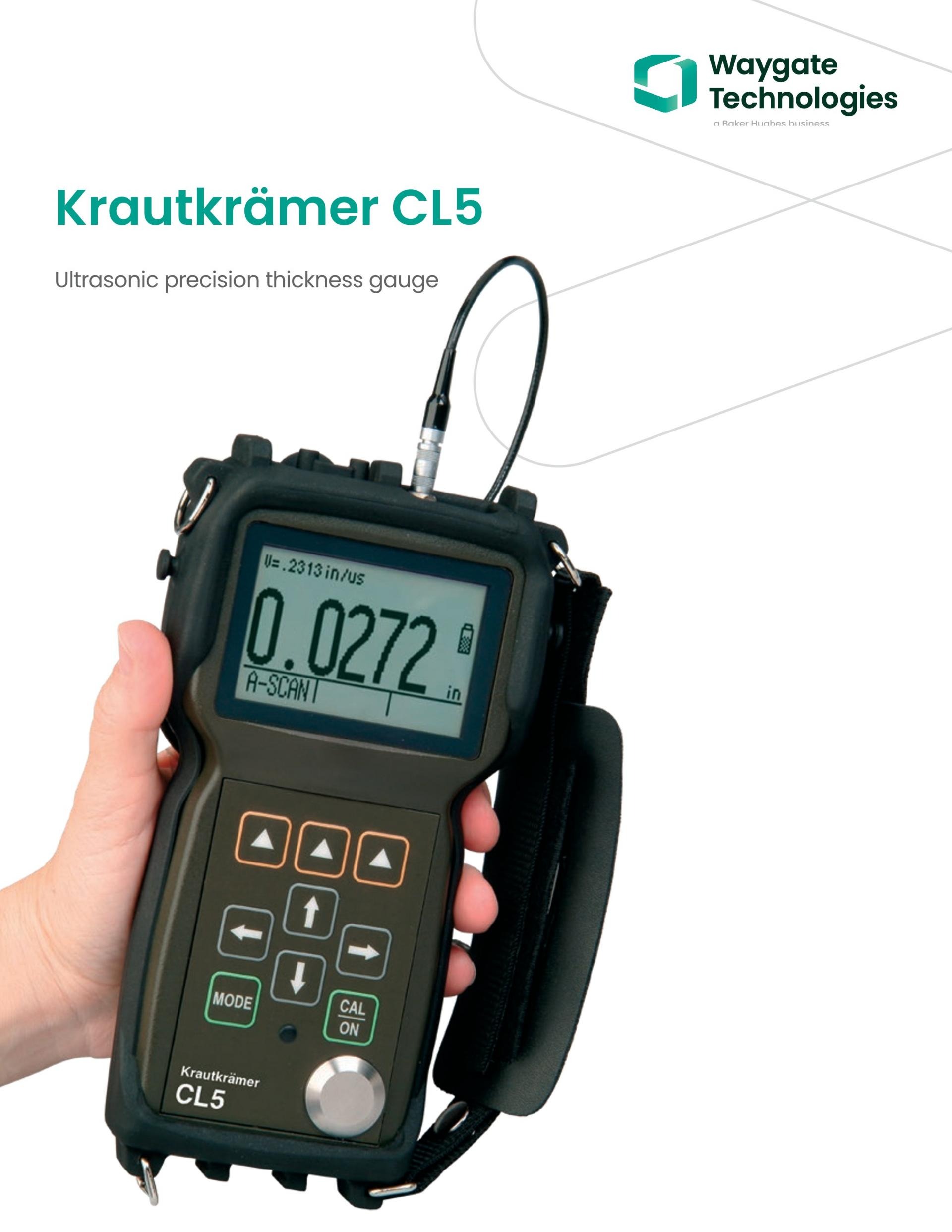 WAYGATE TECHNOLOGIES (웨이게이트 테크놀로지스) CL5 휴대용 초음파 두께 측정기 – (가격문의)