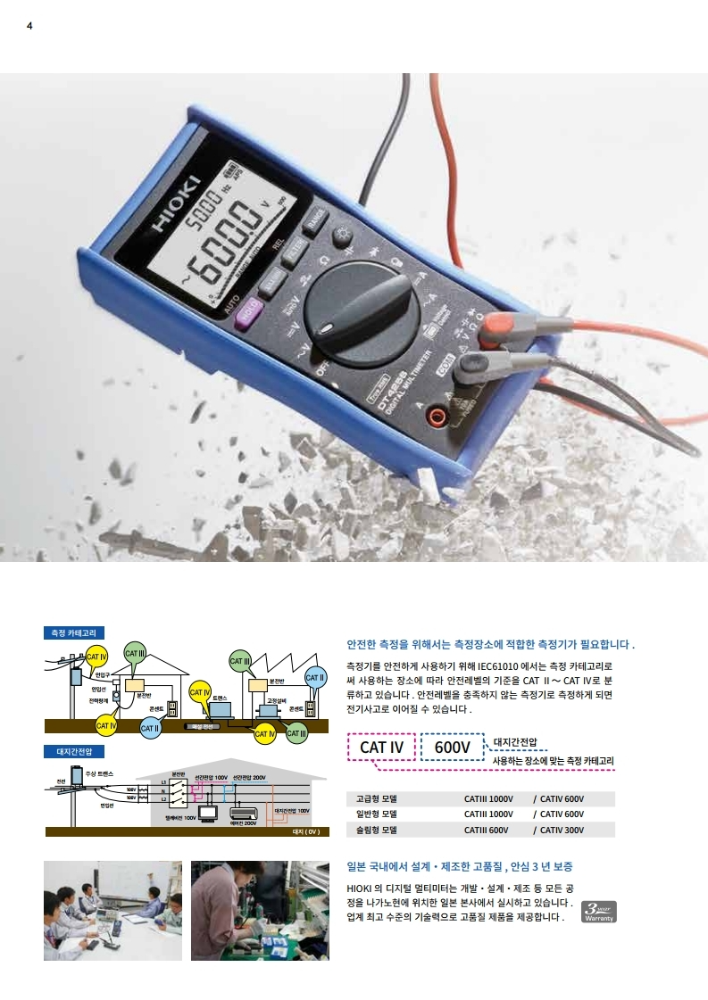 HIOKI 히오키 DT4252 디지털 멀티미터 – 굿맨시스템 (가격문의)