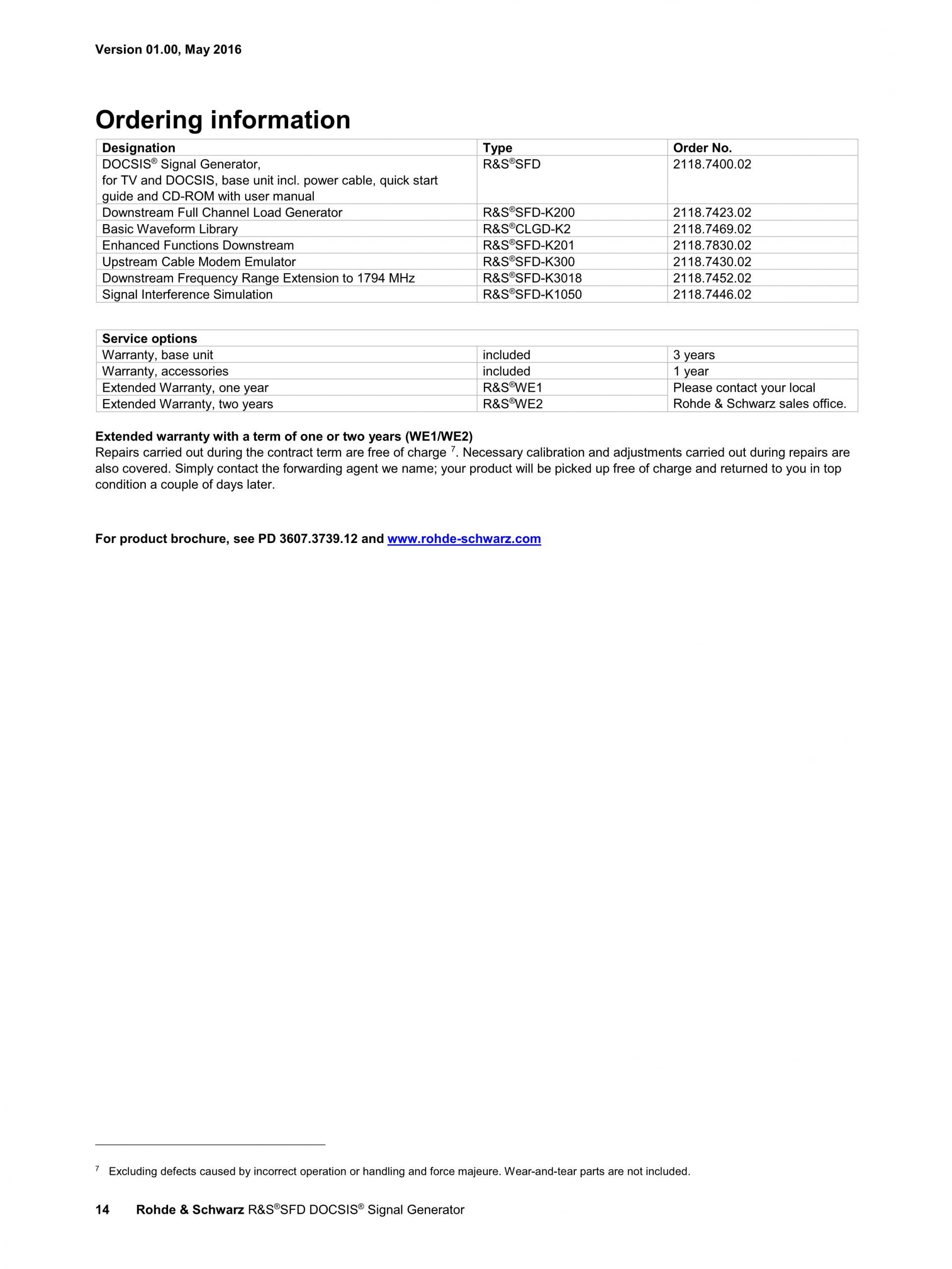 ROHDE & SCHWARZ 로데슈바르츠 로데슈바르즈 SFD DOCSIS 신호 발생기 (가격문의)