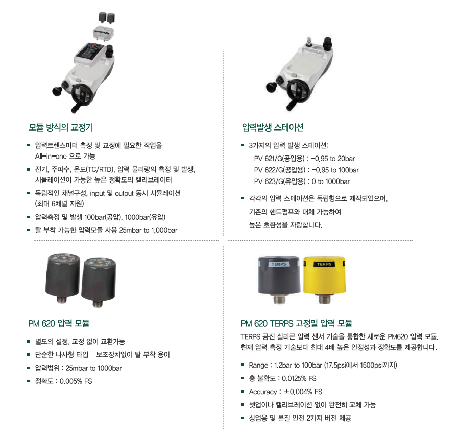DRUCK 드럭 DPI620G 하트커뮤니케이터 다기능교정기 - 가격문의