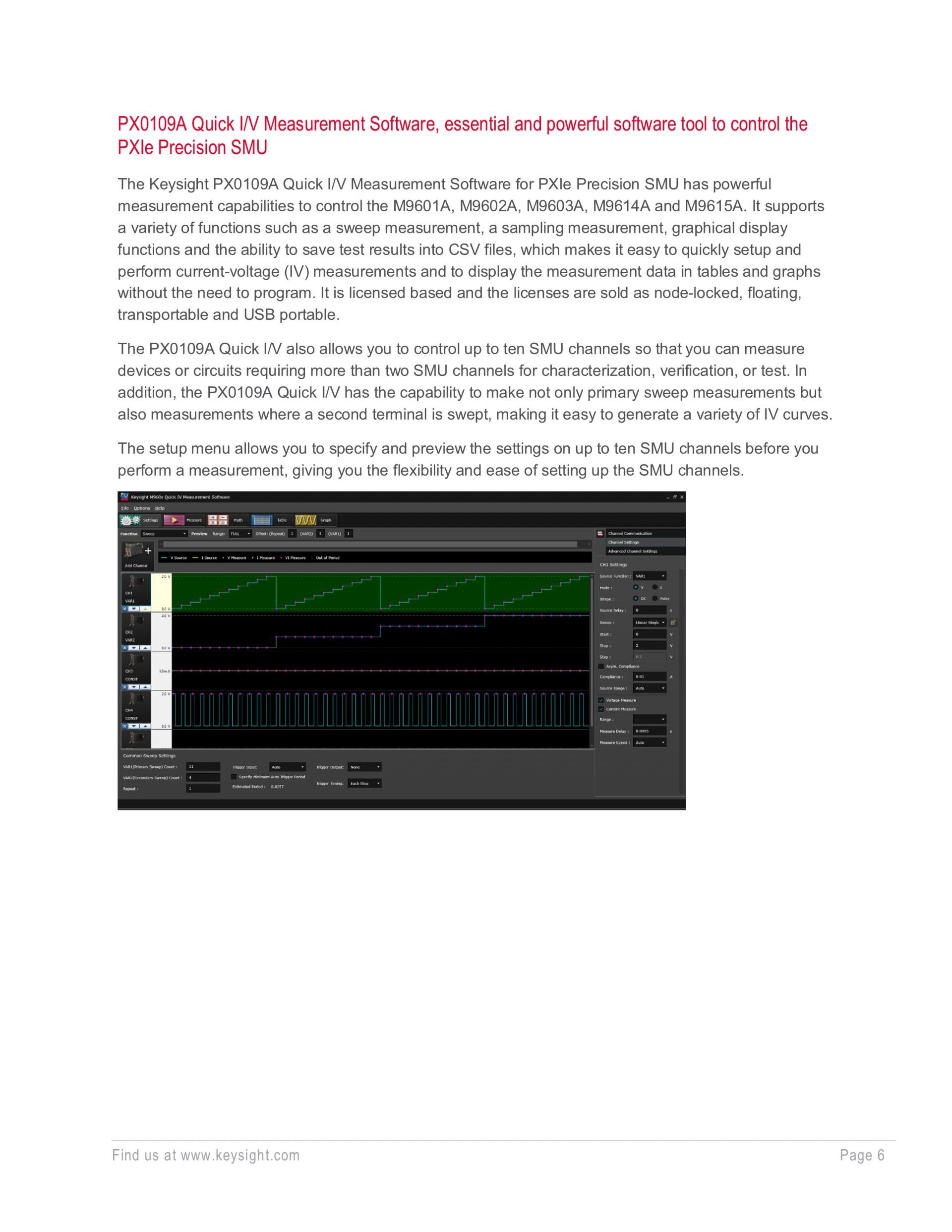 키사이트 KEYSIGHT M9614A PXIe 5-채널 소스 / 측정 유닛, 100 pA – 굿맨시스템 (가격문의)