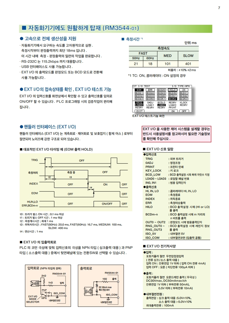HIOKI 히오키 RM3548 저항계 (가격문의) – 굿맨시스템