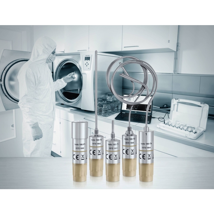 테스토 TESTO 190 시리즈 멸균 및 동결 건조용 CFR 온도 데이터 로거