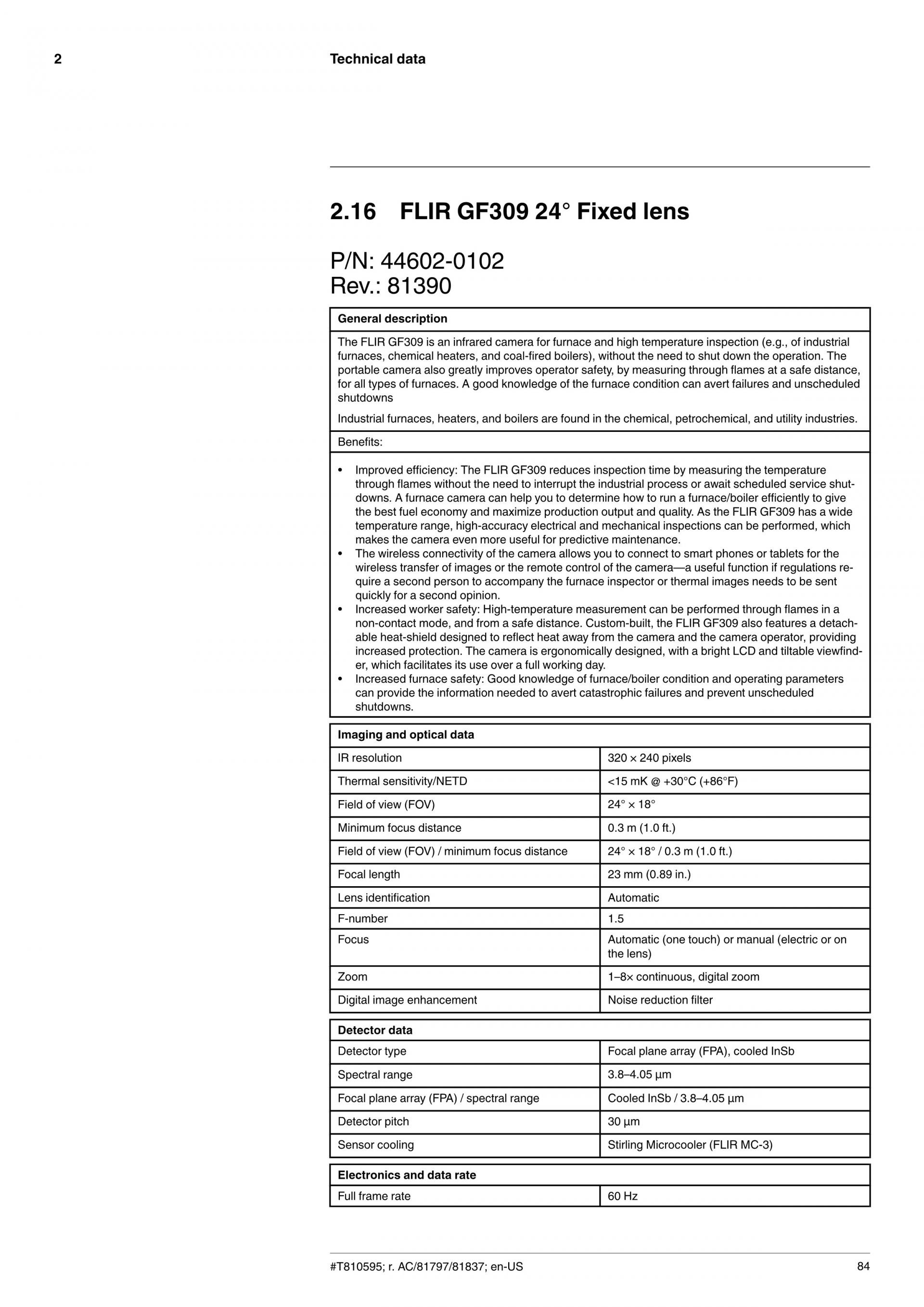 플리어 FLIR GF309 – 굿맨시스템 열화상 카메라 (가격문의)