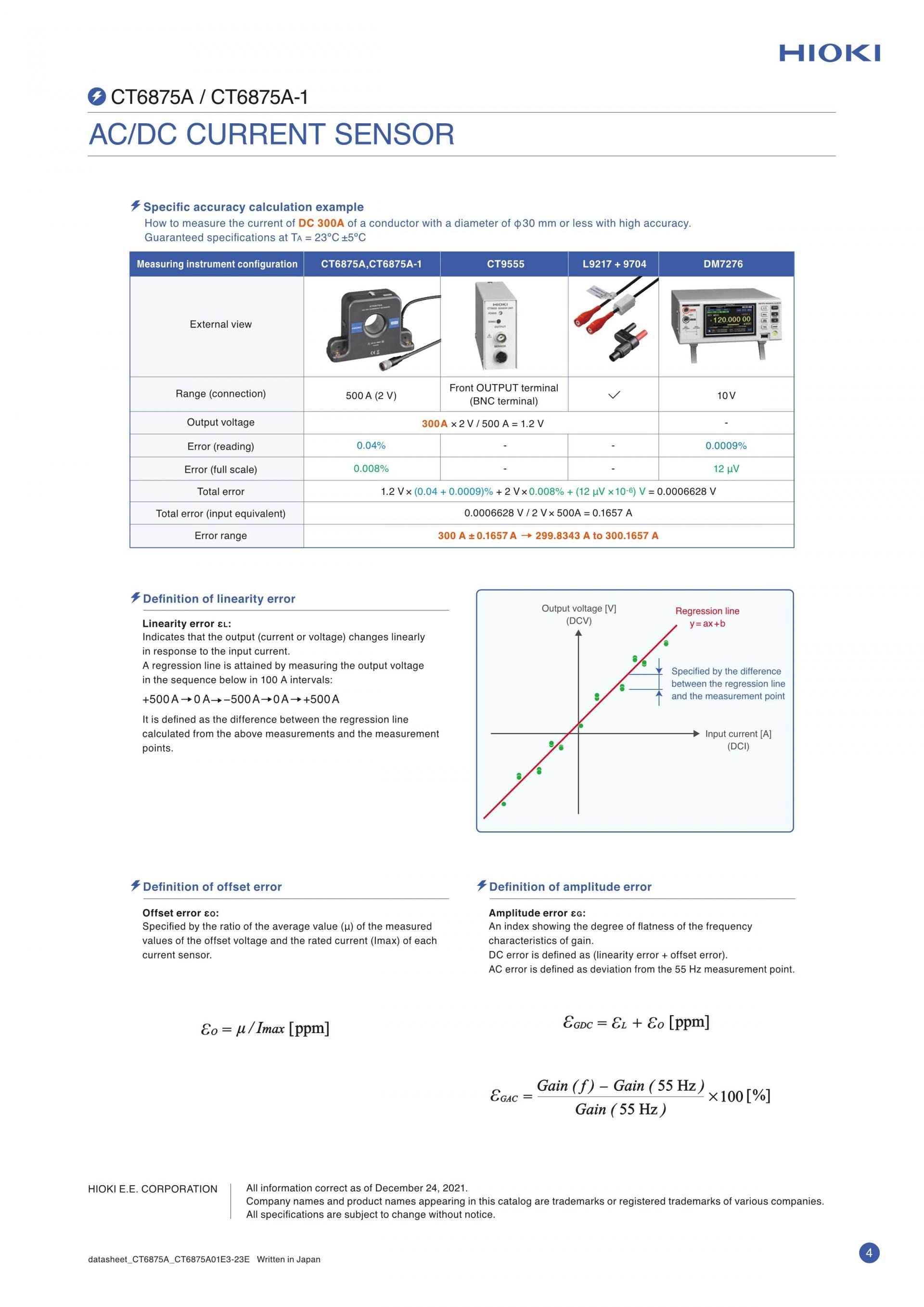 HIOKI 히오키 CT6875A AC/DC 커런트 센서 – 굿맨시스템 (가격문의)
