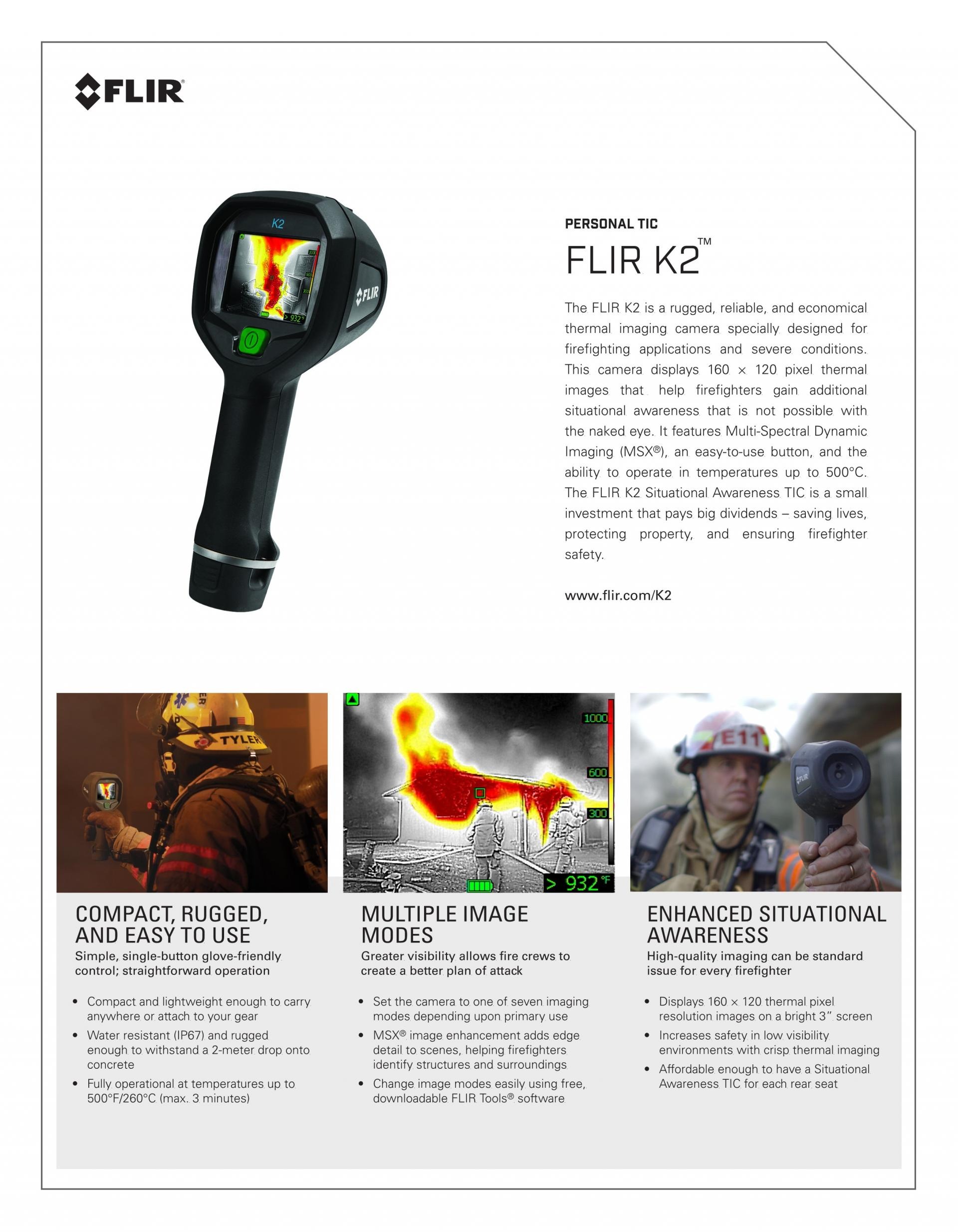 FLIR 플리어 K2 열화상 카메라 – 굿맨시스템 ()