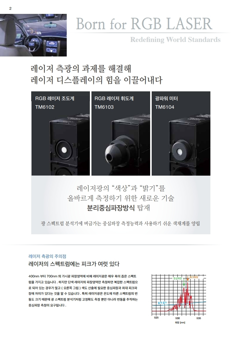 히오키 HIOKI TM6102 – RGB 레이저 측정기 (가격문의)