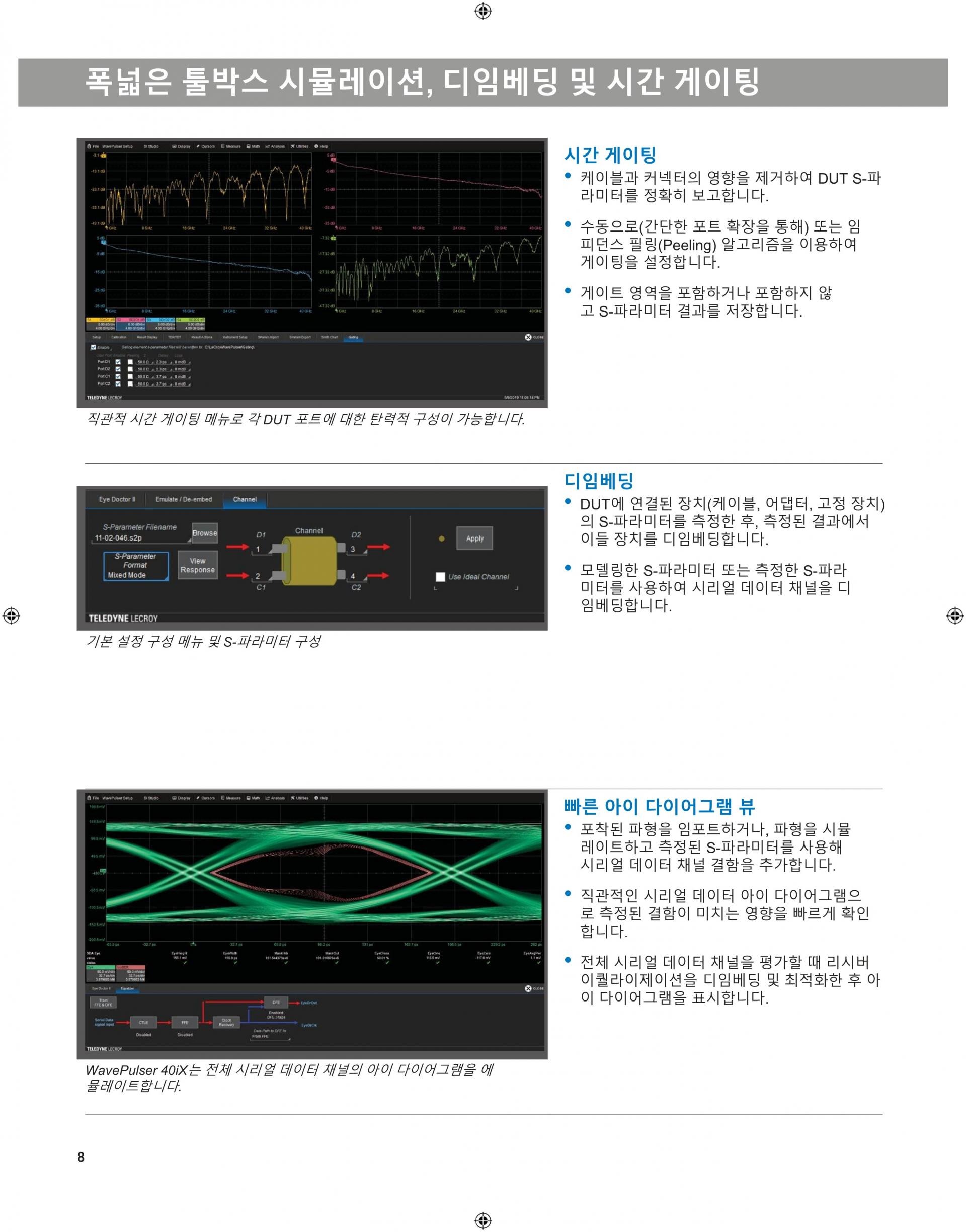 LECROY 르크로이 WAVEPULSER – 굿맨시스템 (가격문의) 40IX 고속 인터커넥트 분석기