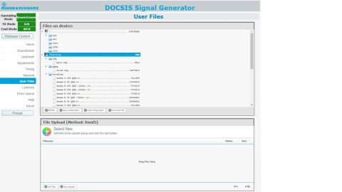ROHDE & SCHWARZ 로데슈바르츠 로데슈바르즈 SFD DOCSIS 신호 발생기 (가격문의)
