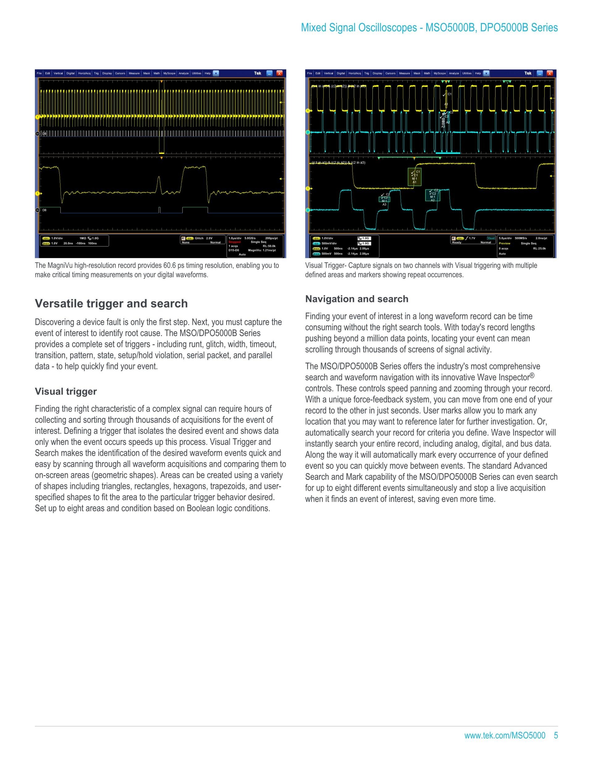TEKTRONIX 텍트로닉스 MSO5054B 오실로스코프 (가격문의)