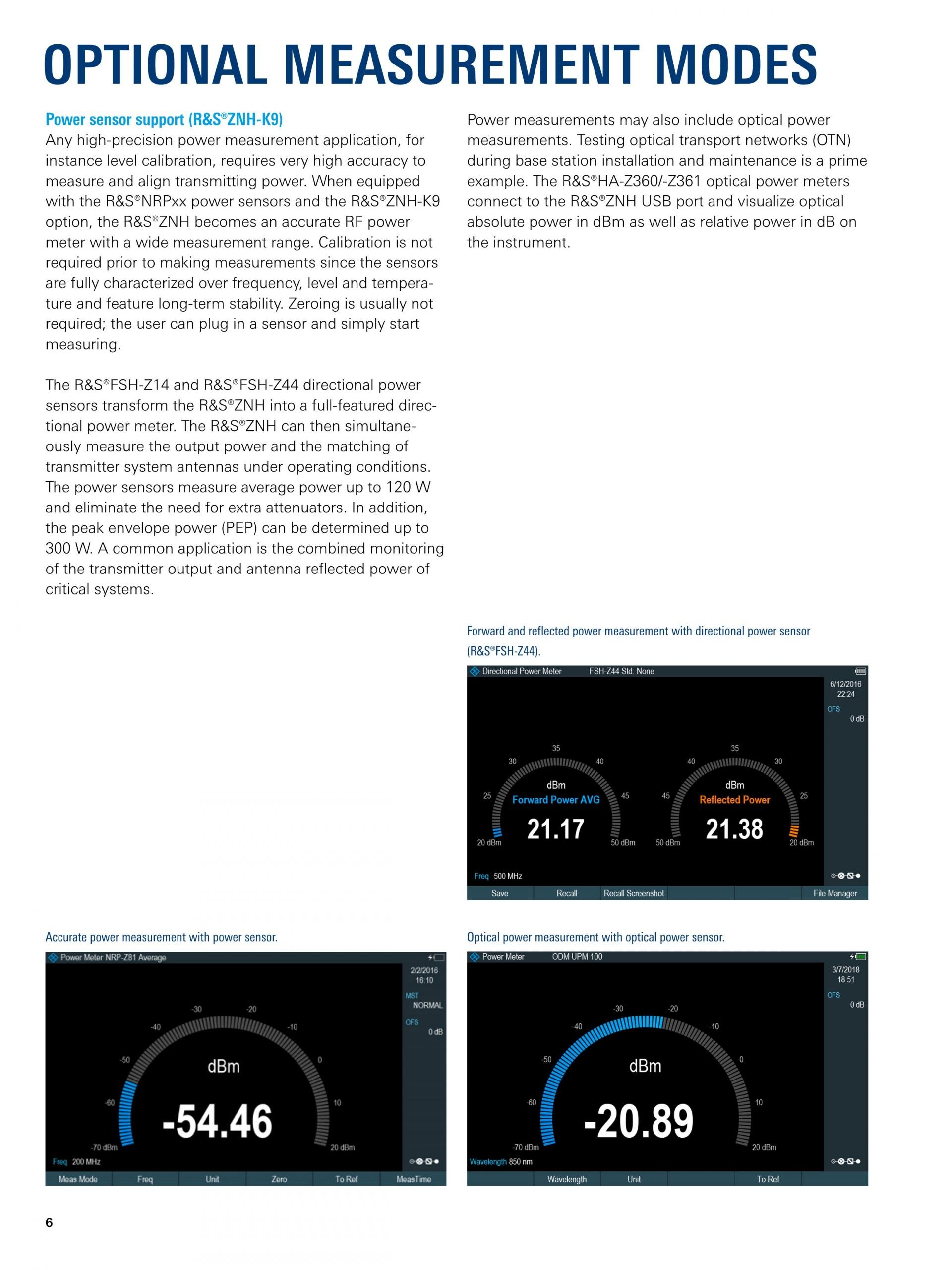 ROHDE & SCHWARZ 로데슈바르츠 로데슈바르즈 - ZNH 휴대용 벡터 네트워크 분석기 (가격문의)