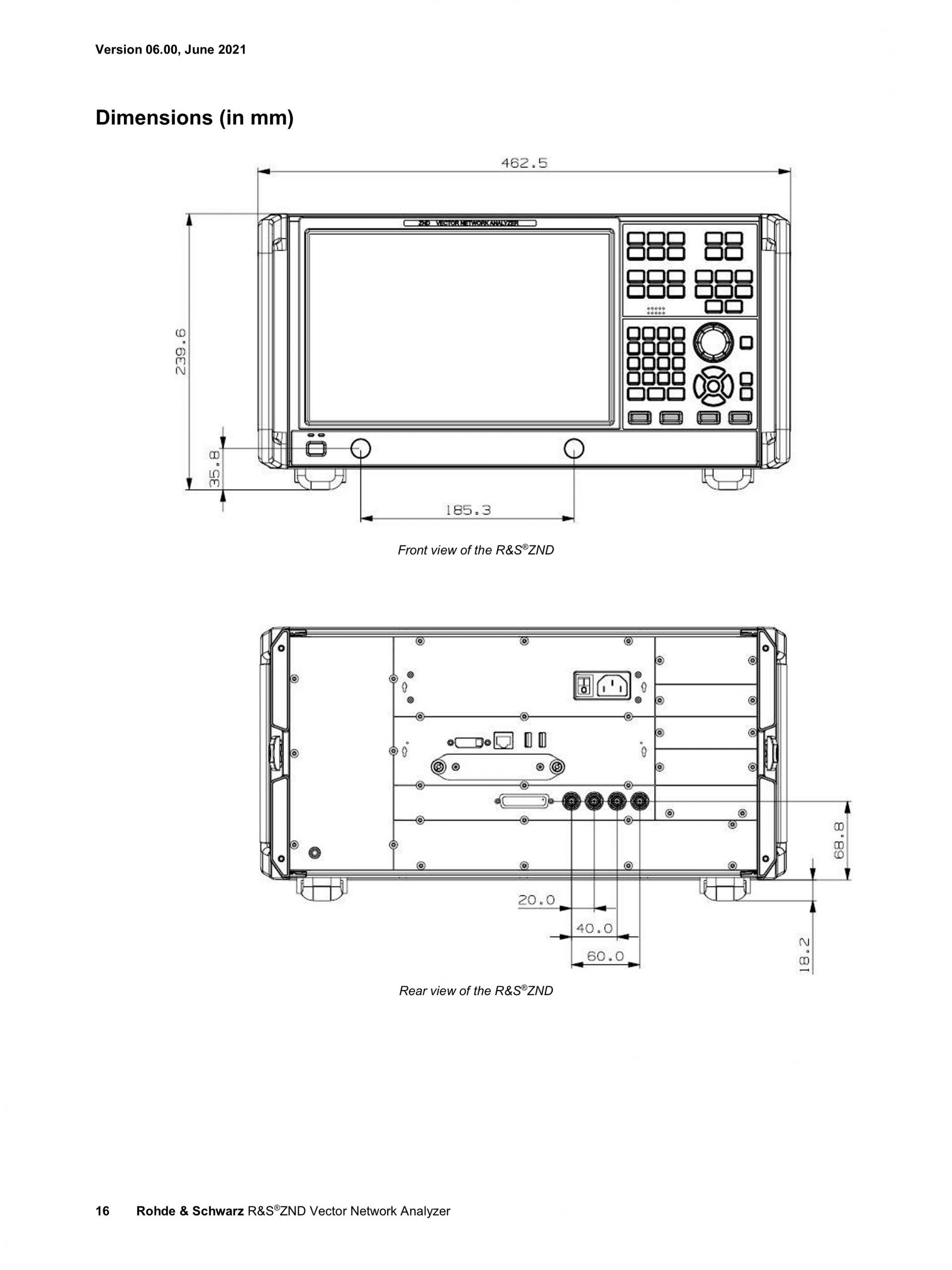 ROHDE & SCHWARZ 로데슈바르츠 로데슈바르즈 ZND 벡터 네트워크 분석기 (가격문의) - 굿맨