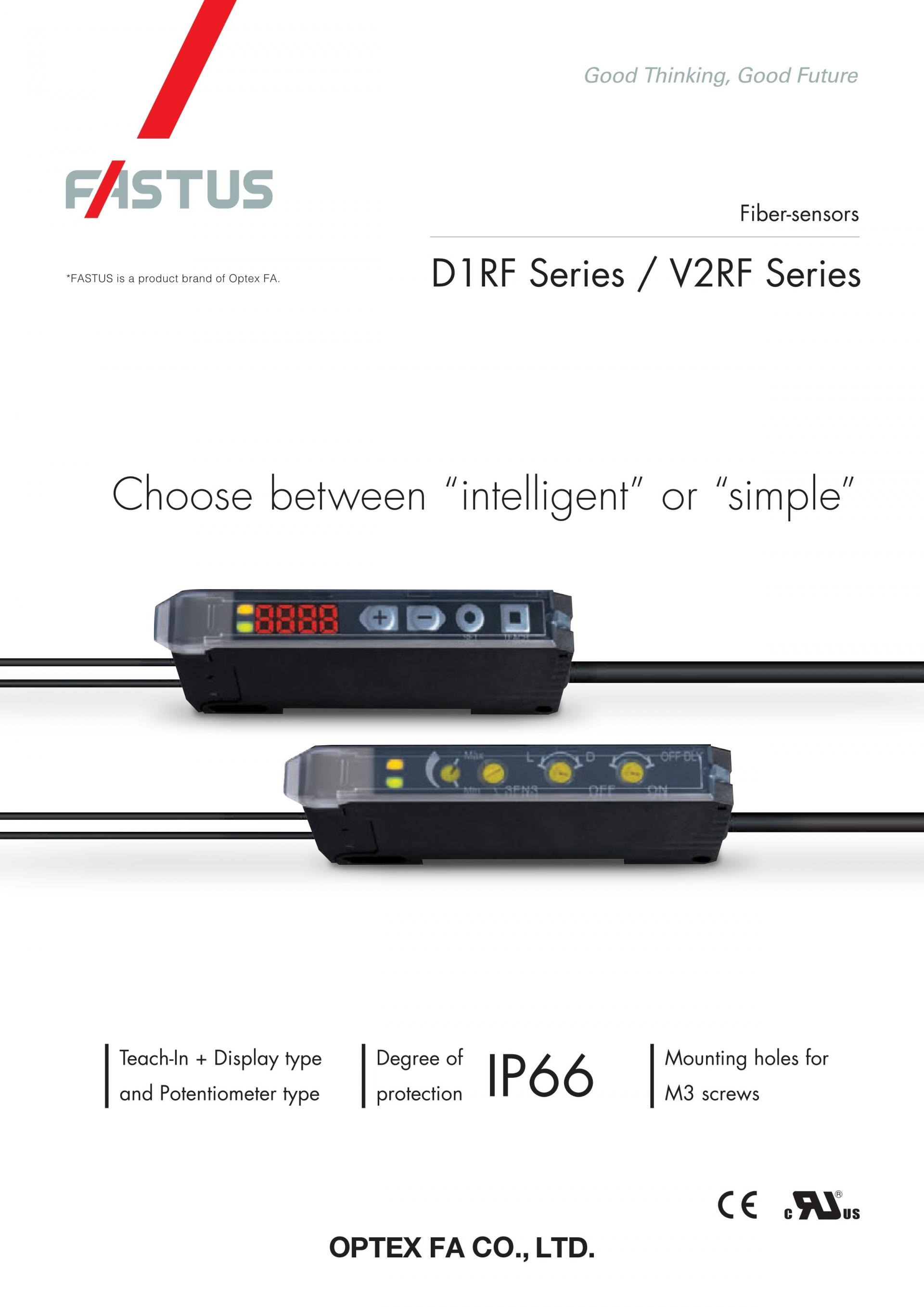 옵텍스 에프에이 OPTEX FA V2RF – SERIES 전위차계 섬유 센서 (가격문의)