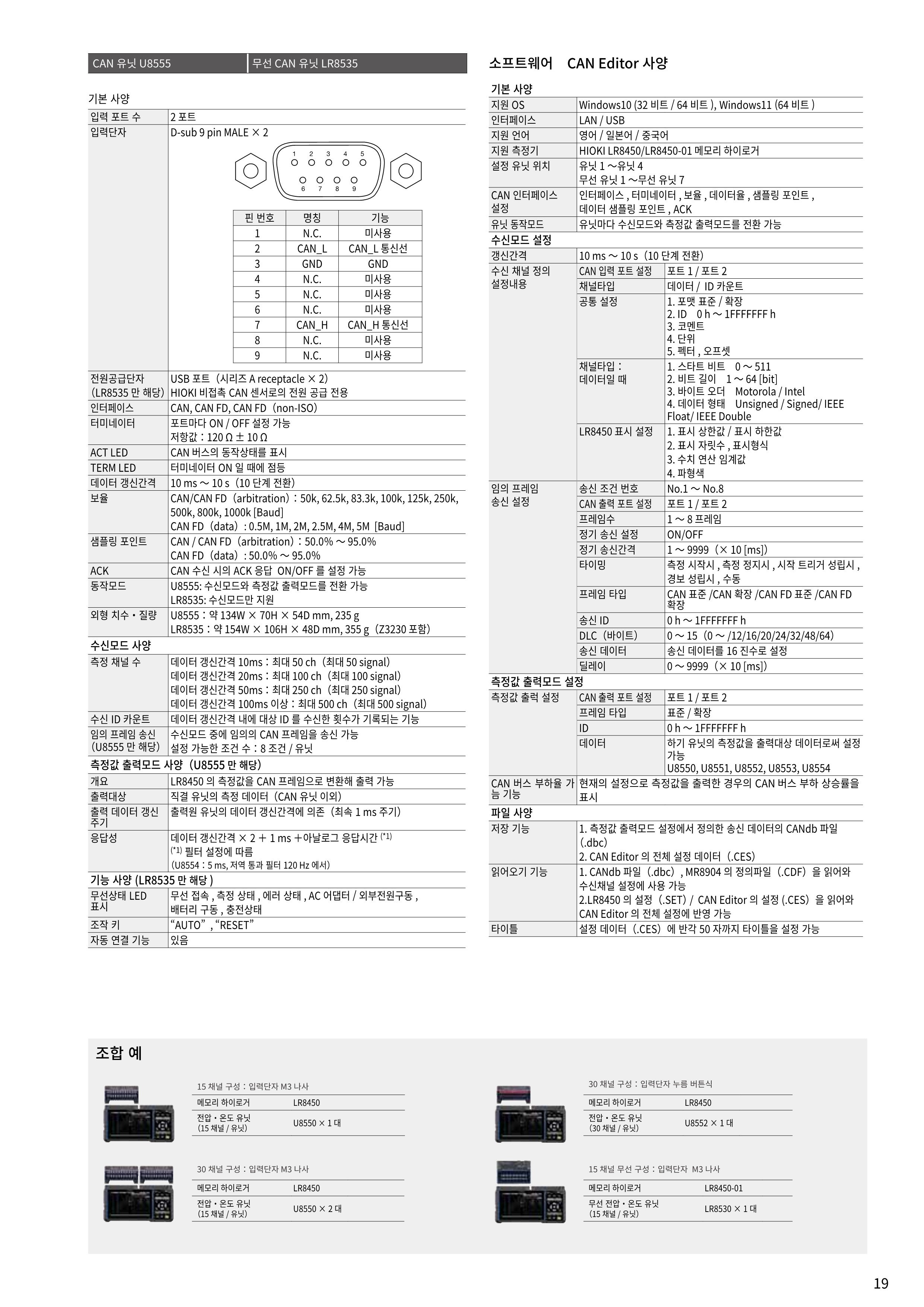 히오키 HIOKI LR8450-01 메모리 하이로거 (Max.330ch) (가격문의)
