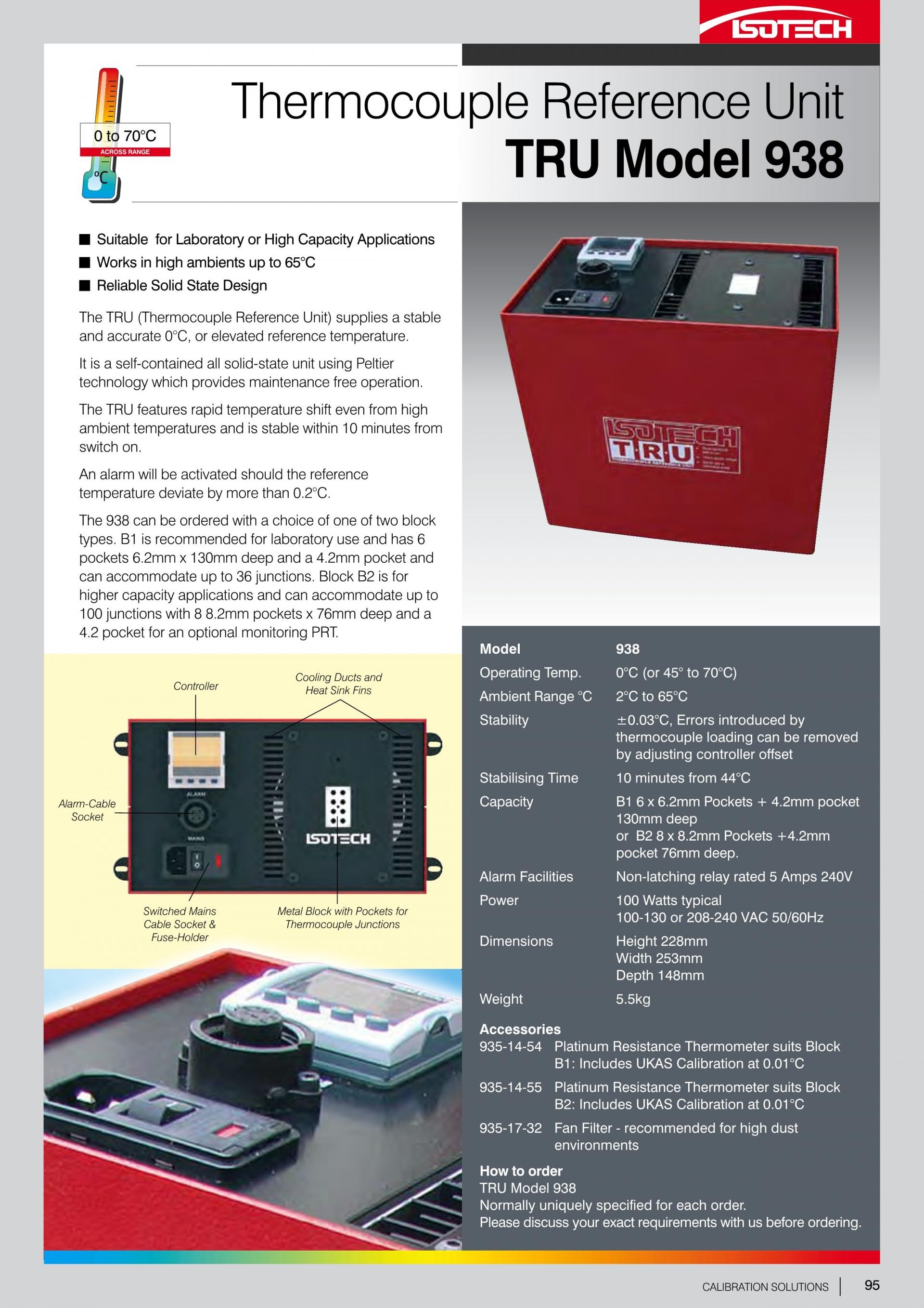 ISOTECH 아이소텍 938 THERMOCOUPLE REFERENCE UNIT ()