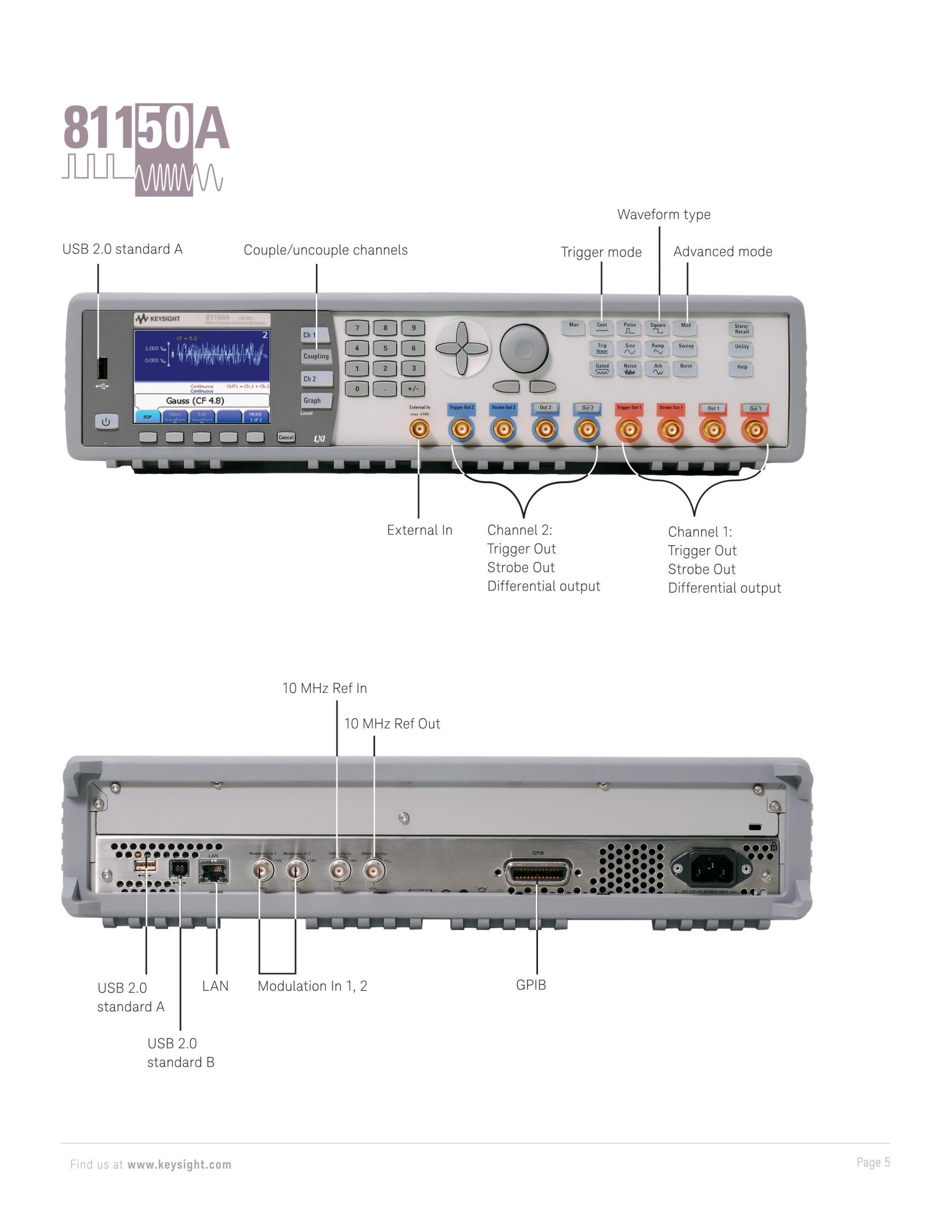 KEYSIGHT 키사이트 81150A | 펄스 함수 임의 노이즈 발생기 (가격문의)