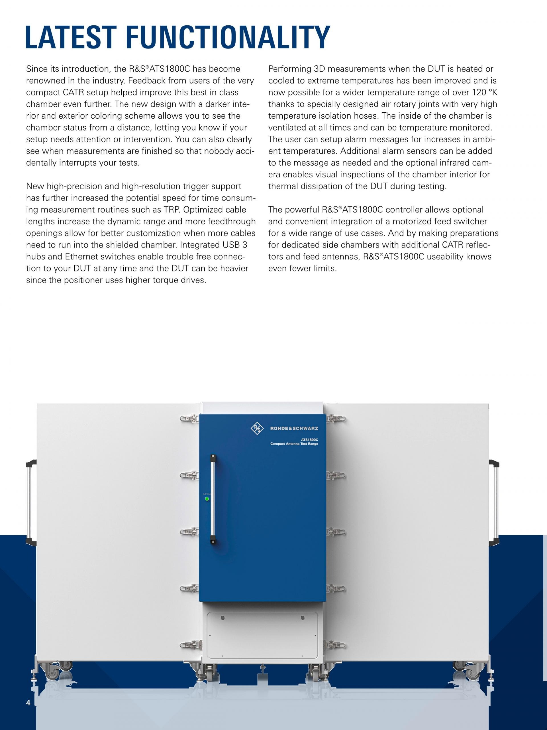ROHDE & SCHWARZ 로데슈바르츠 로데슈바르즈 ATS1800C OTA챔버 (가격문의)
