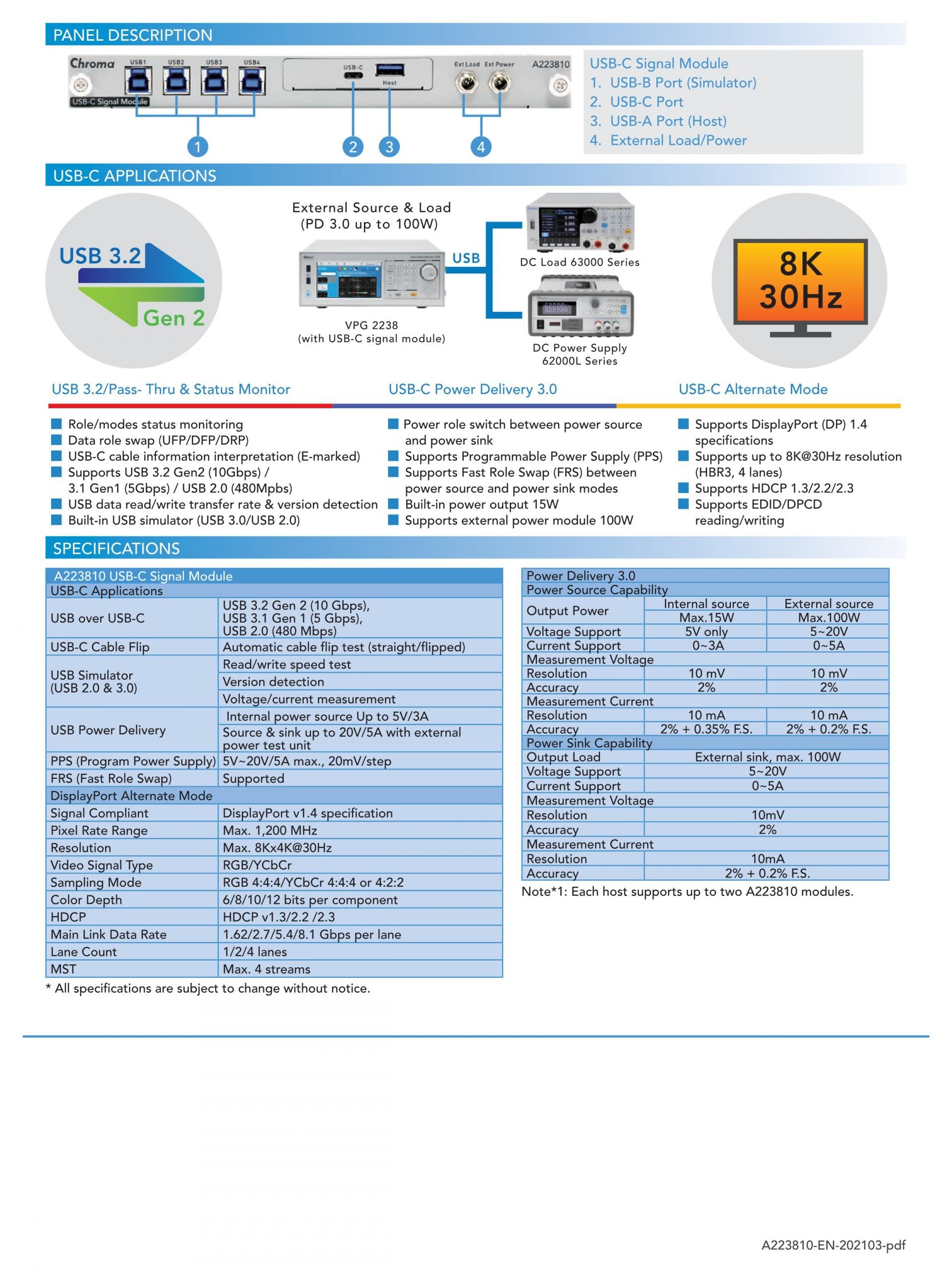 크로마 CHROMA Video Pattern Generator시리즈 2233-B/2234/2235/2238/2401/2402/2403/22294-A/23293-B/23294/ A223800 – /A223804/A223810/A223812 (가격문의)