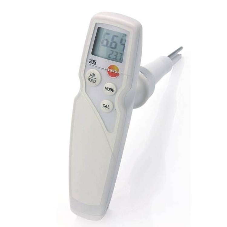 테스토 TESTO 205 식품 전문가용 pH 측정기 0563 2051 & 0563 2052
