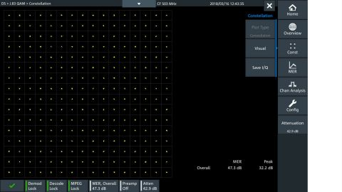 로데슈바르즈 ROHDE & SCHWARZ - DSA DOCSIS 신호 분석기 (가격문의)