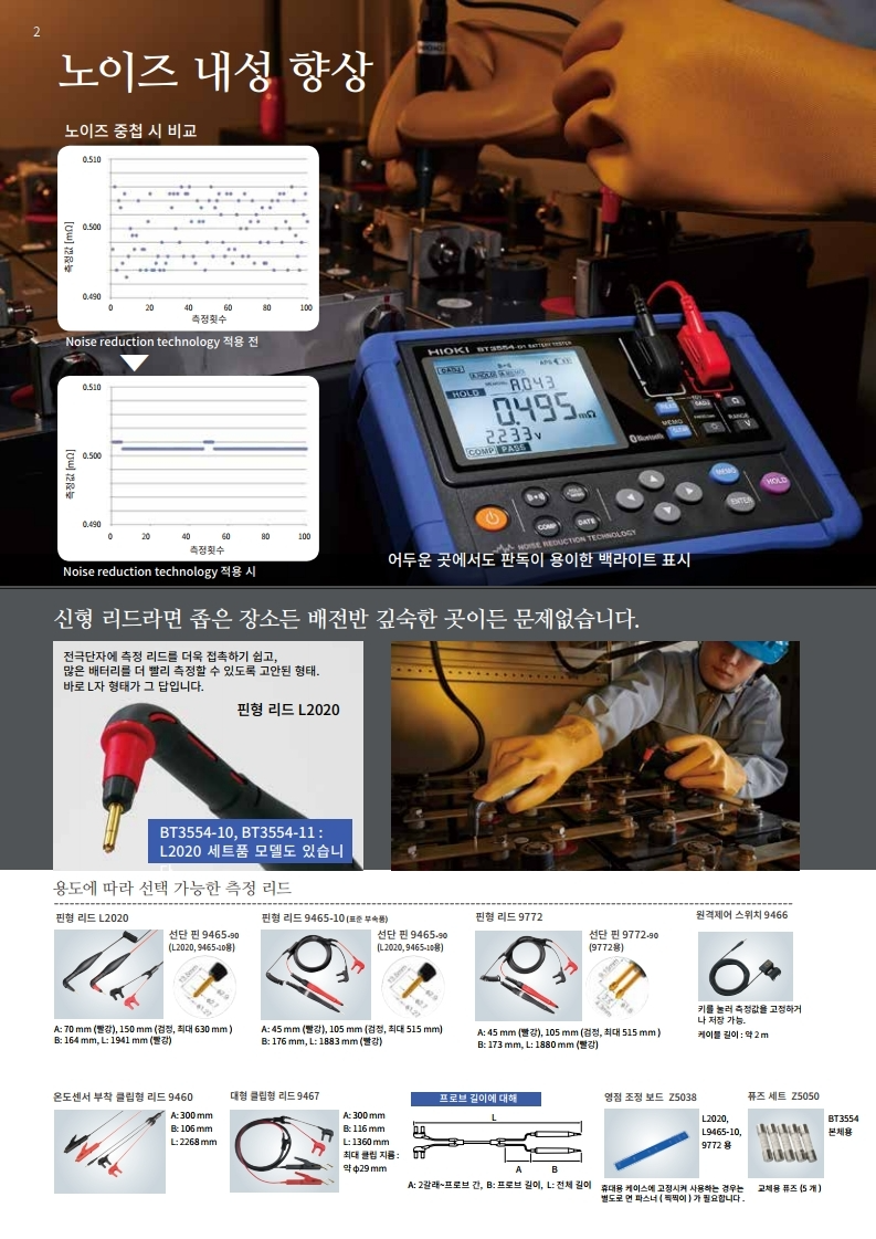 히오키 HIOKI BT3554-51 배터리 테스터 – 굿맨시스템 (가격문의)