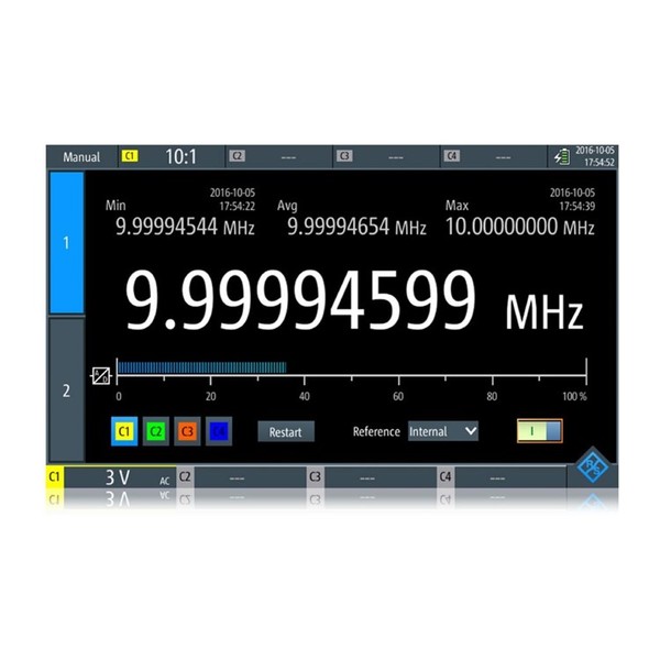 ROHDE & SCHWARZ 로데슈바르츠 FREQUENCY COUNTER 오실로스코프 소프트웨어
