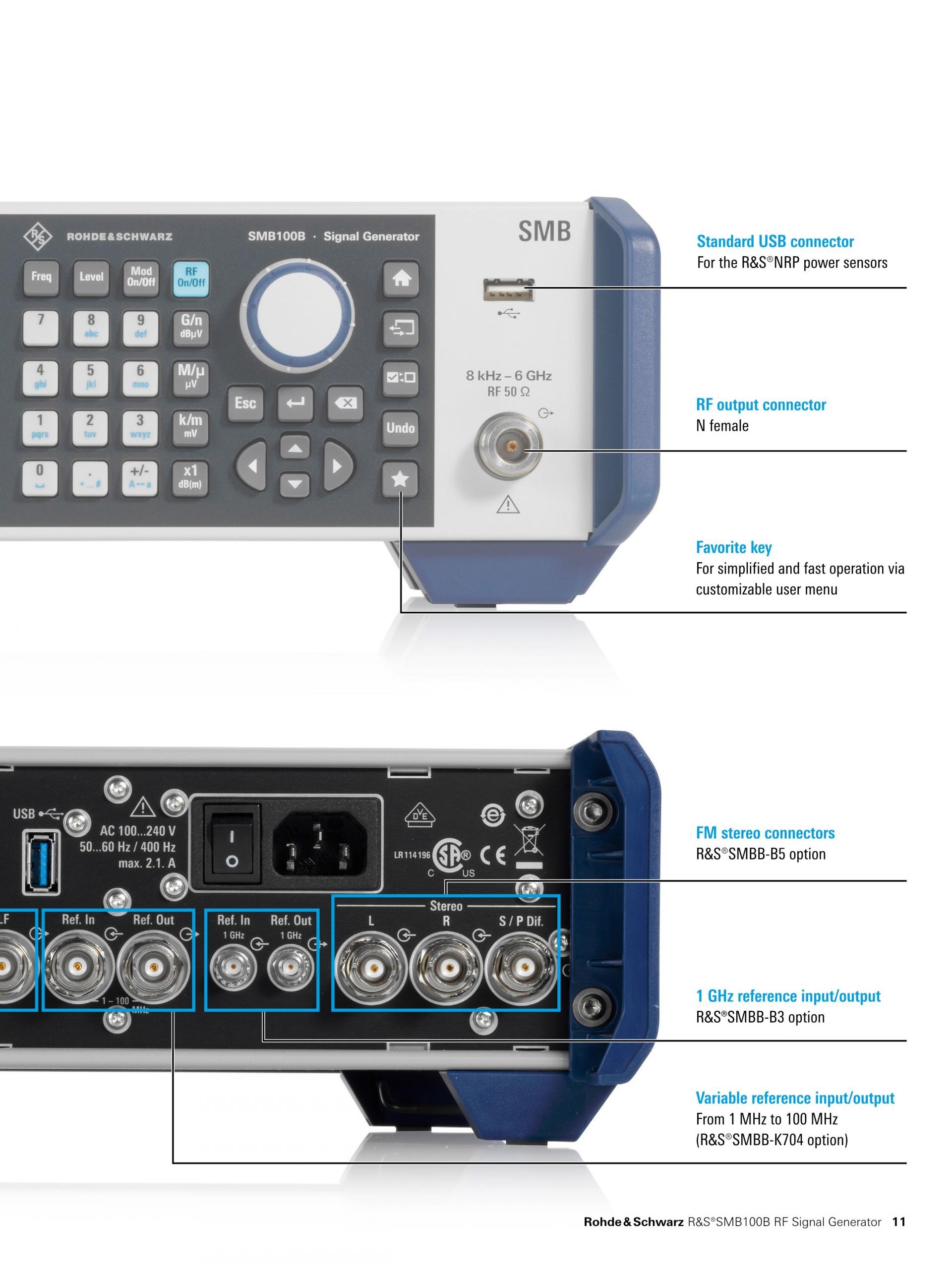 로데슈바르즈 ROHDE & SCHWARZ SMB100B – RF 신호 발생기
