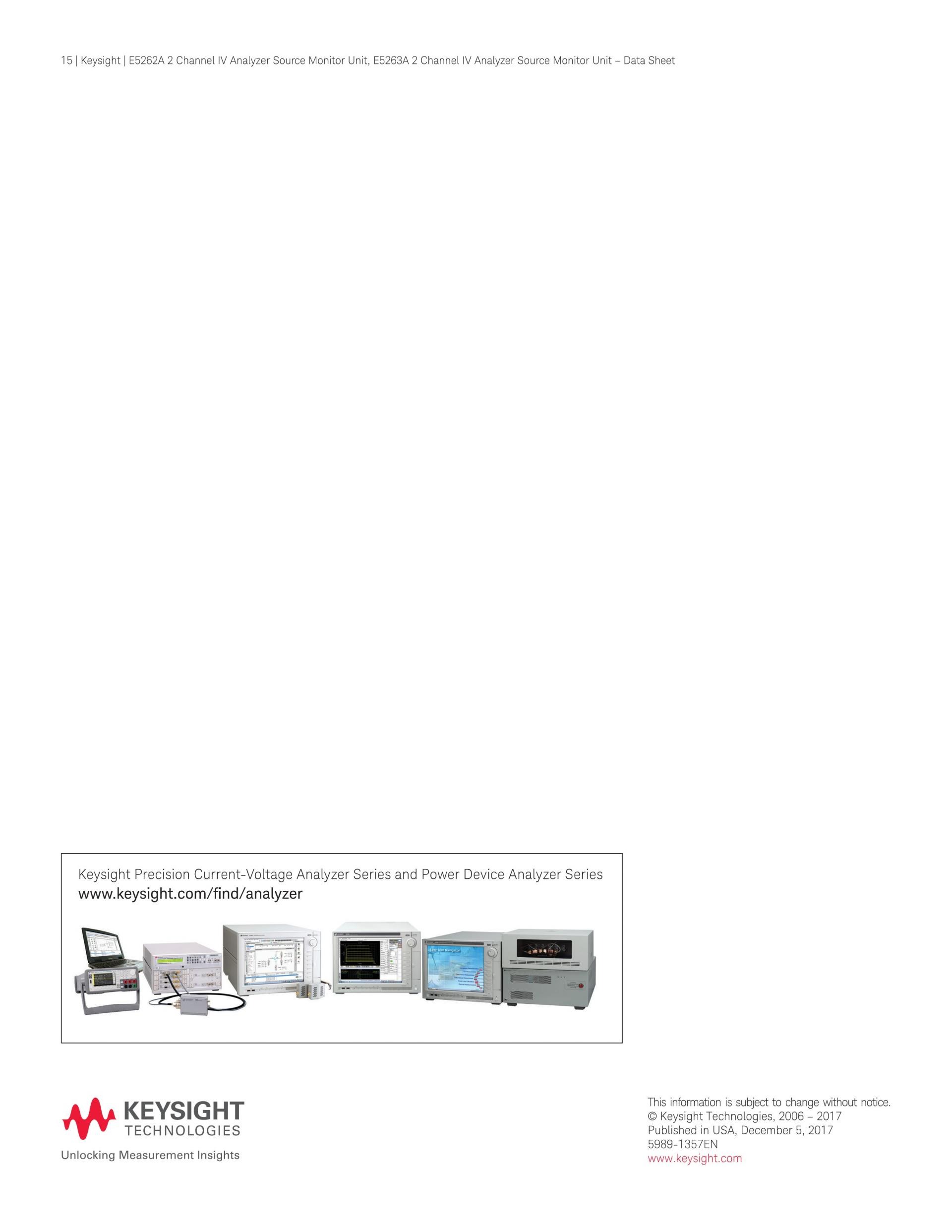 키사이트 KEYSIGHT E5262A 2 채널 IV 분석기 / 소스 모니터 유닛(두 개의 중간 전력 SMU) (가격문의)