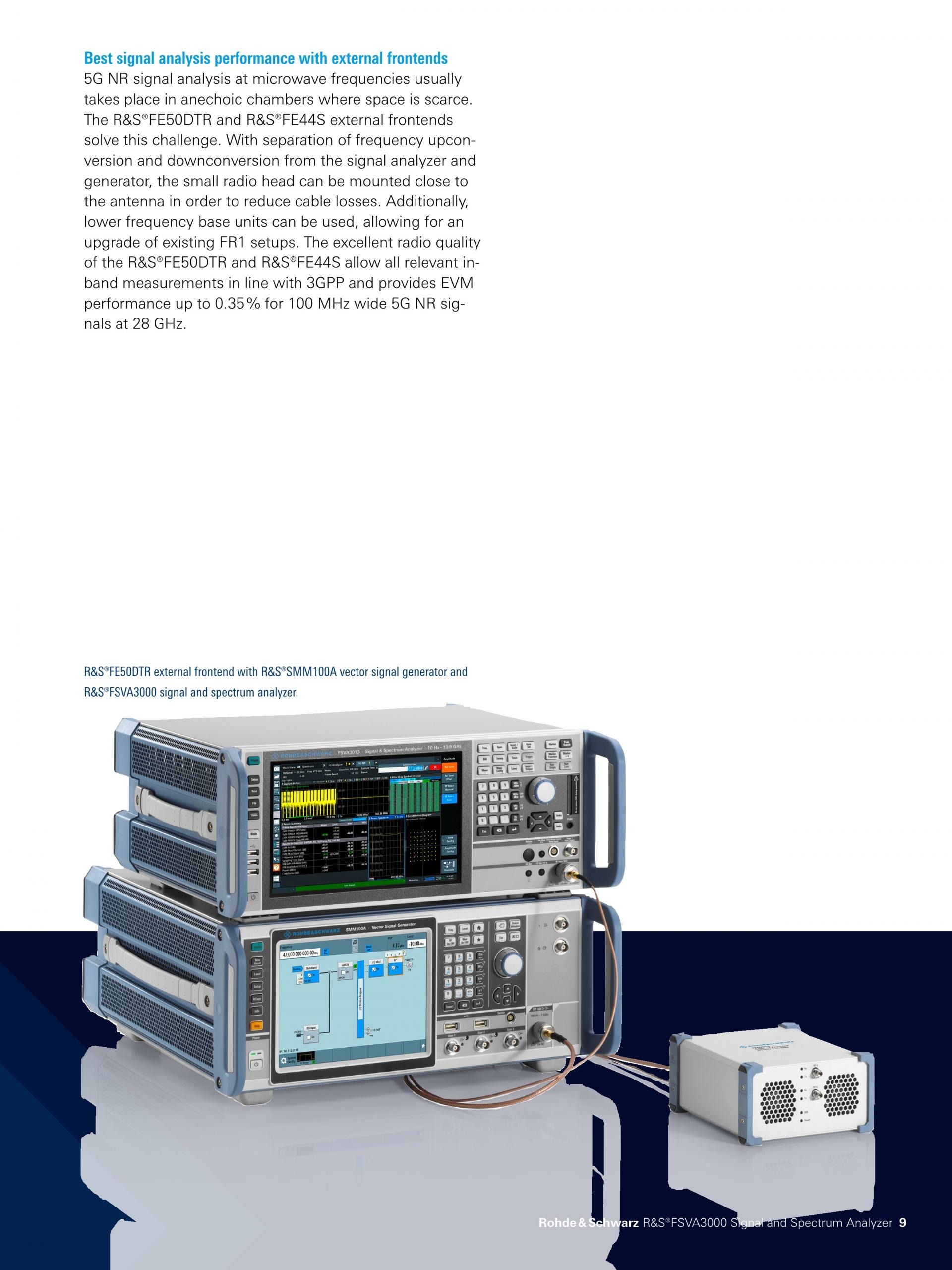 로데슈바르즈 ROHDE & SCHWARZ FSVA3000 신호 및 스펙트럼 분석기 (가격문의)