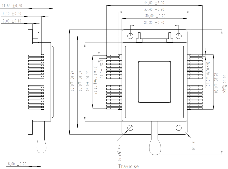 640×512 InGaAs Area Array Detector : InGaAs photodiode