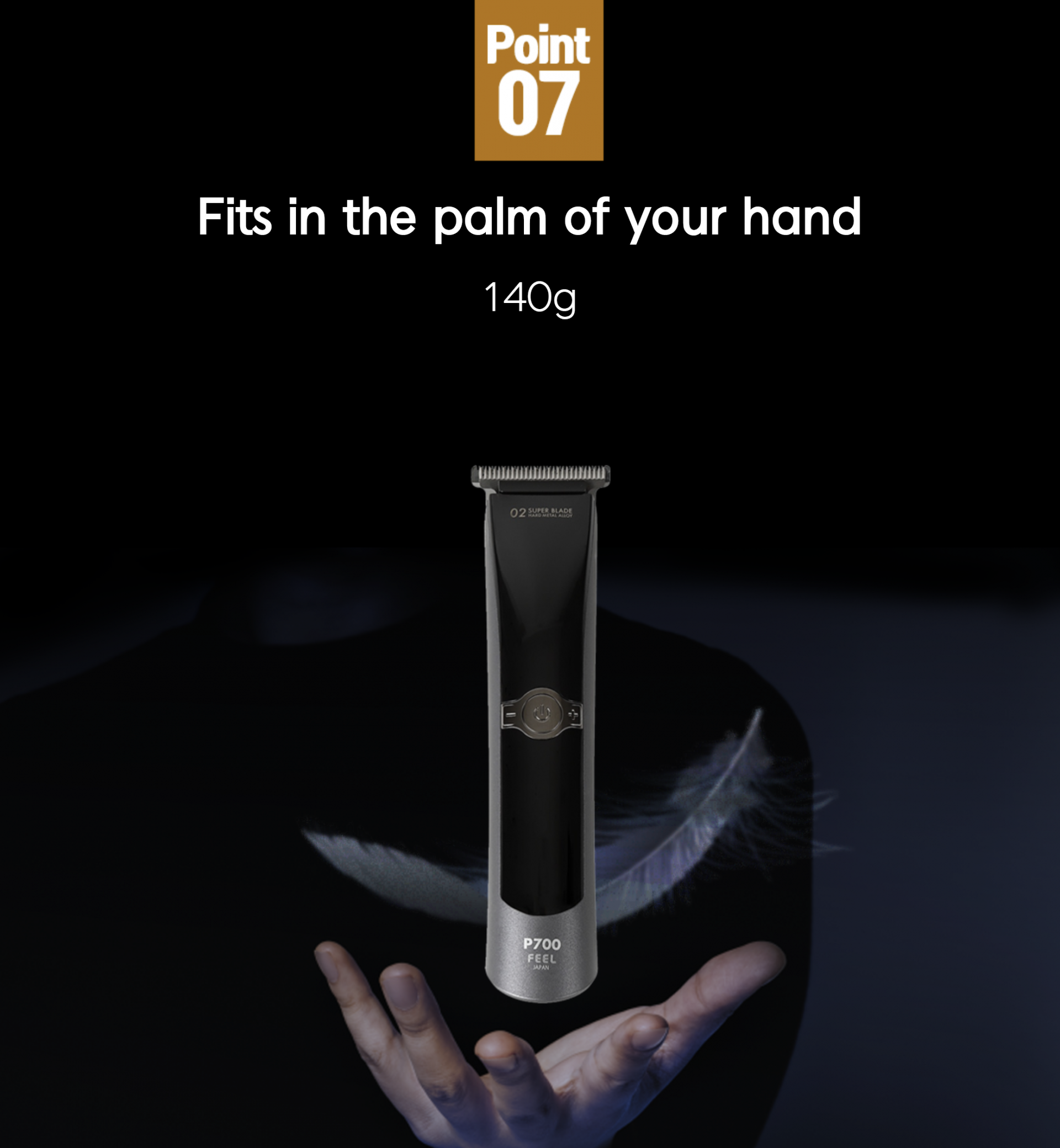 FEEL P700 PROFESSIONAL TRIMMER : Shear Story